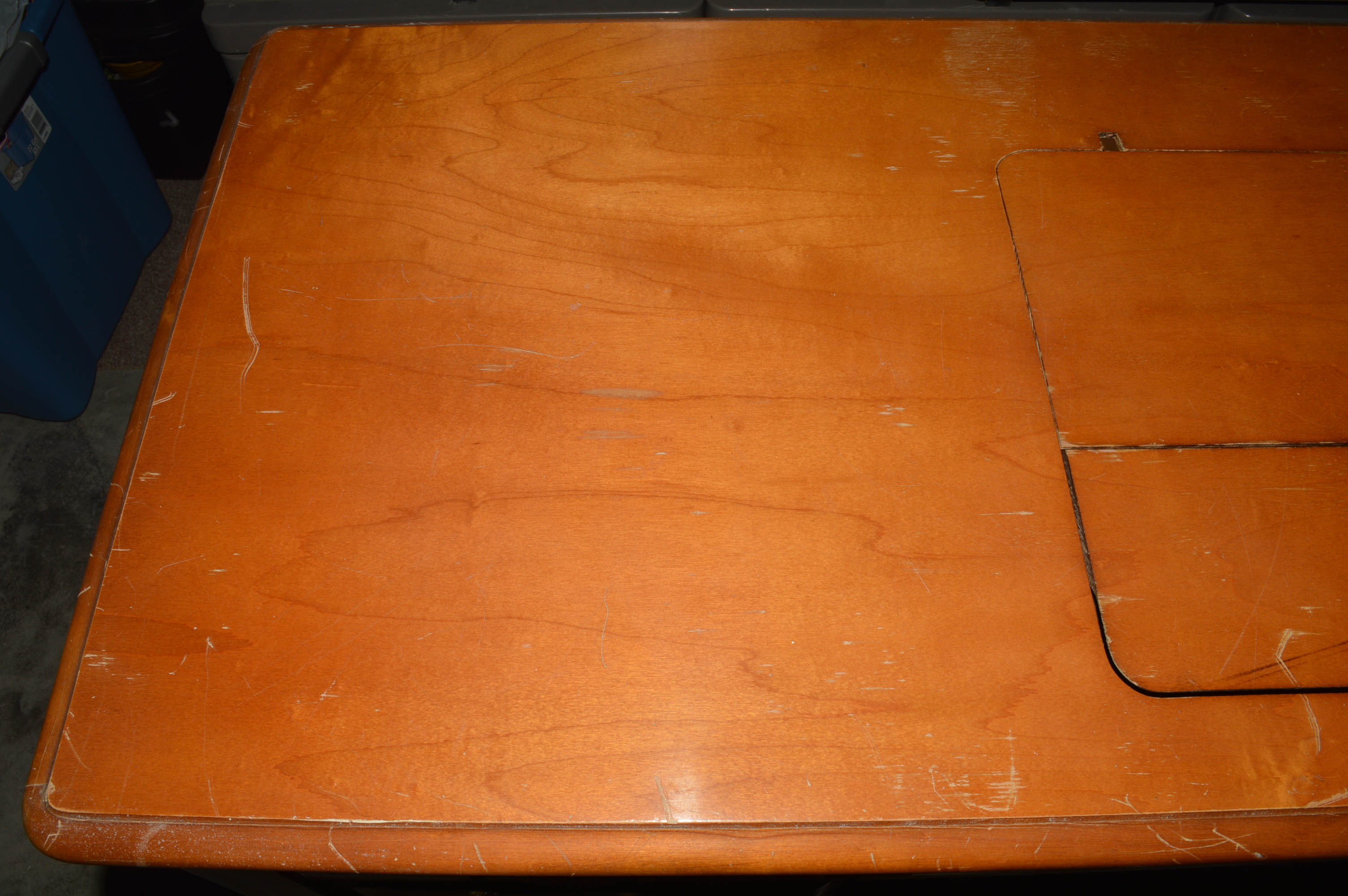 Vintage Singer "Touch & Sew" Sewing Machine and Table