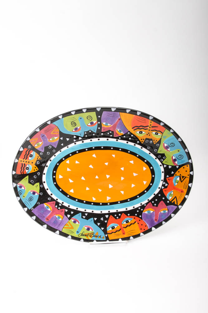 Collection of Whimsical Themed Kitchenalia Including Laurel Burch