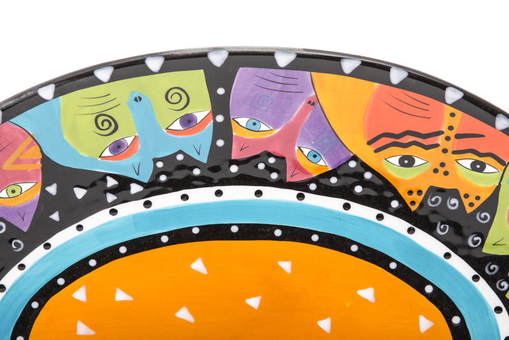 Collection of Whimsical Themed Kitchenalia Including Laurel Burch