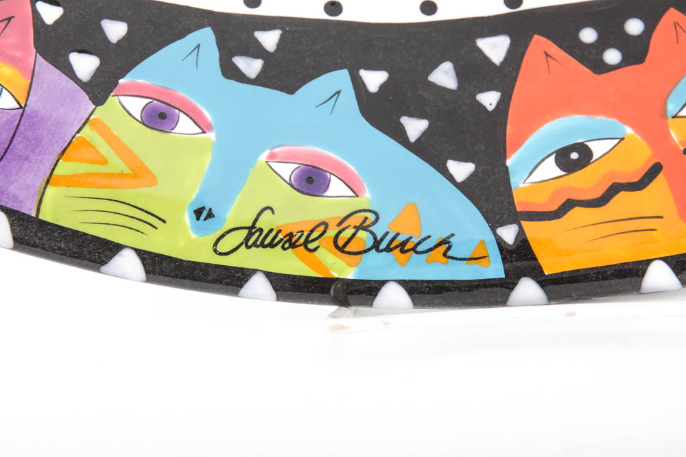 Collection of Whimsical Themed Kitchenalia Including Laurel Burch