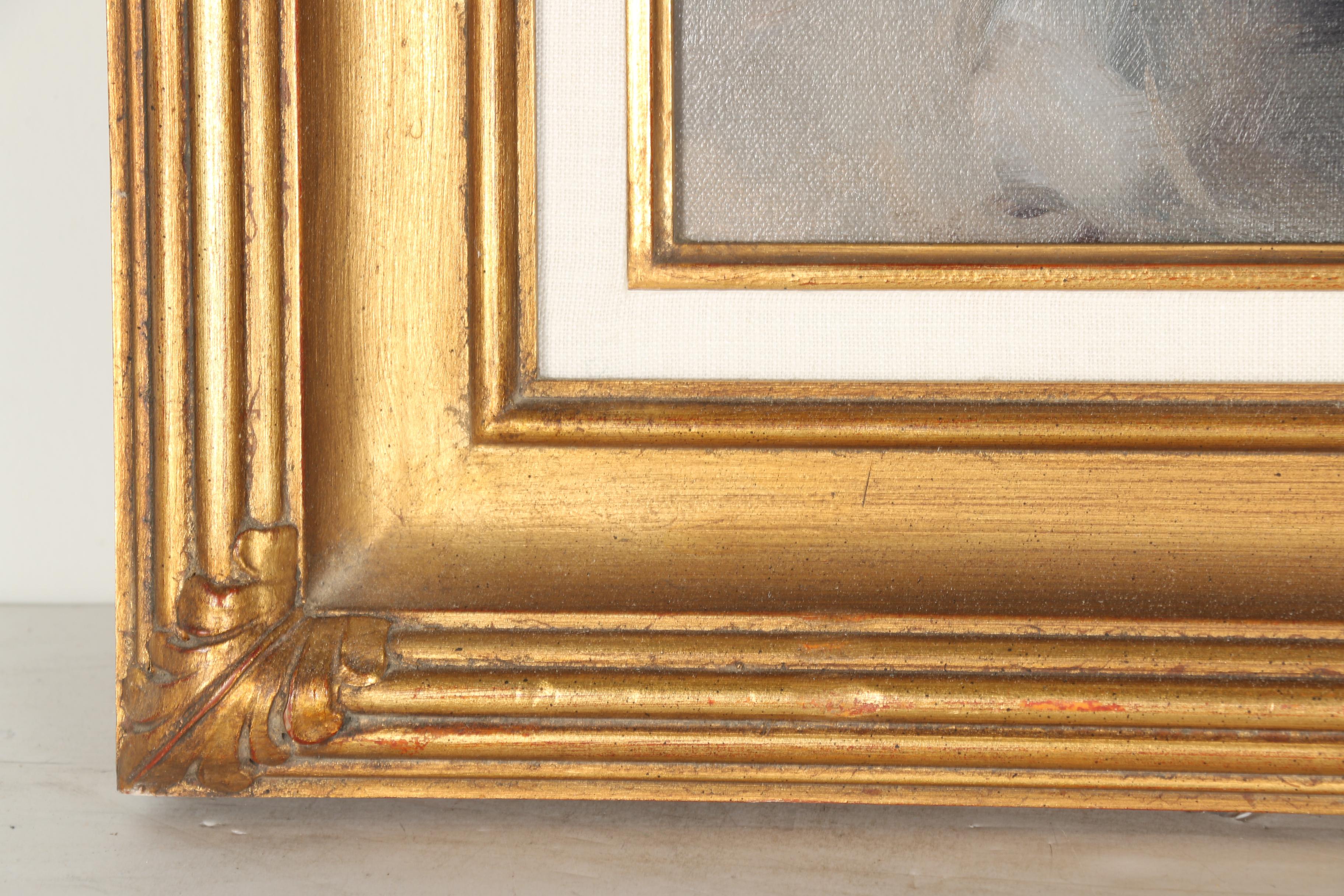 Eugenio Cohaila Oil Painting on Canvas "Flowers"