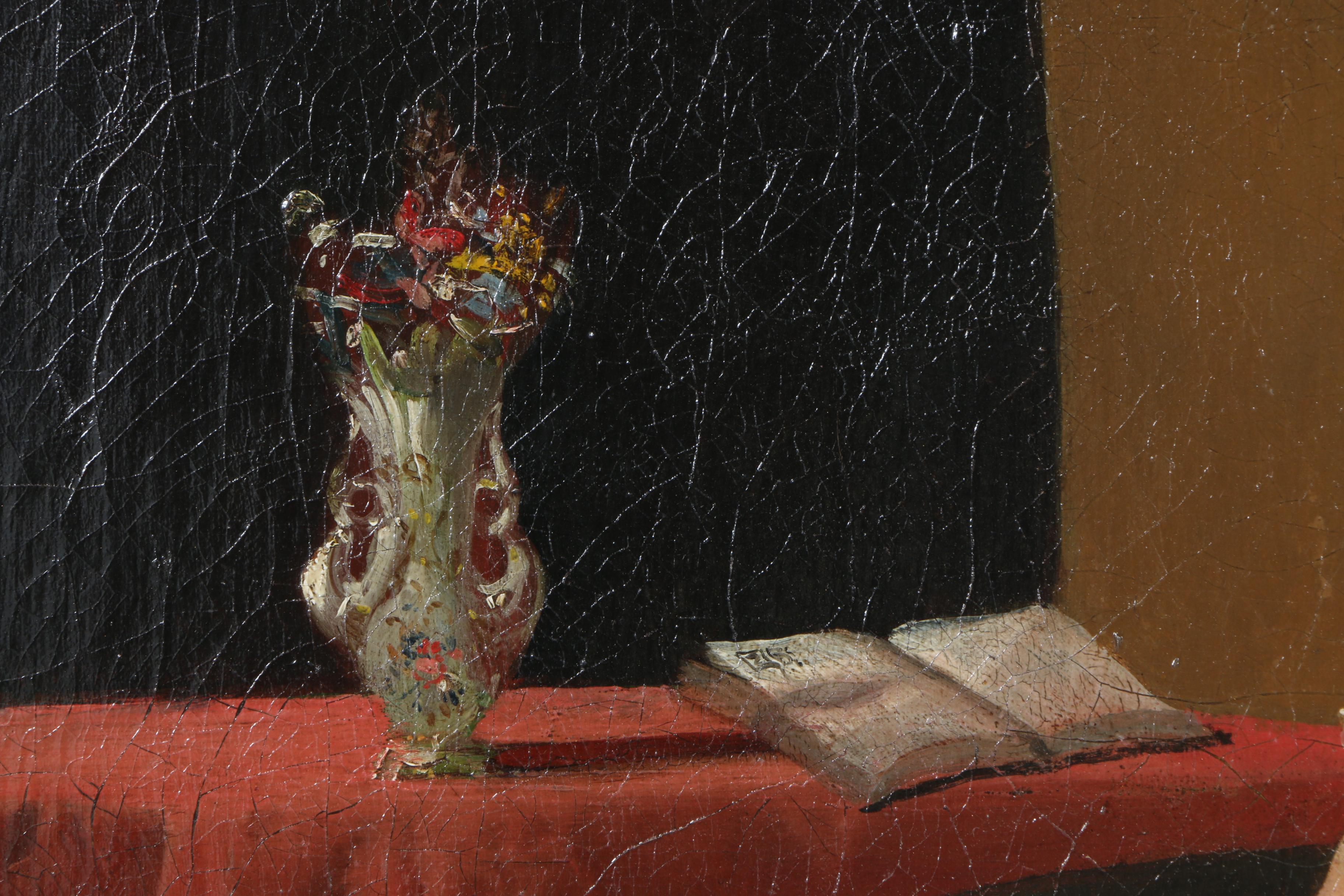 Oil Painting on Canvas of Female Portrait