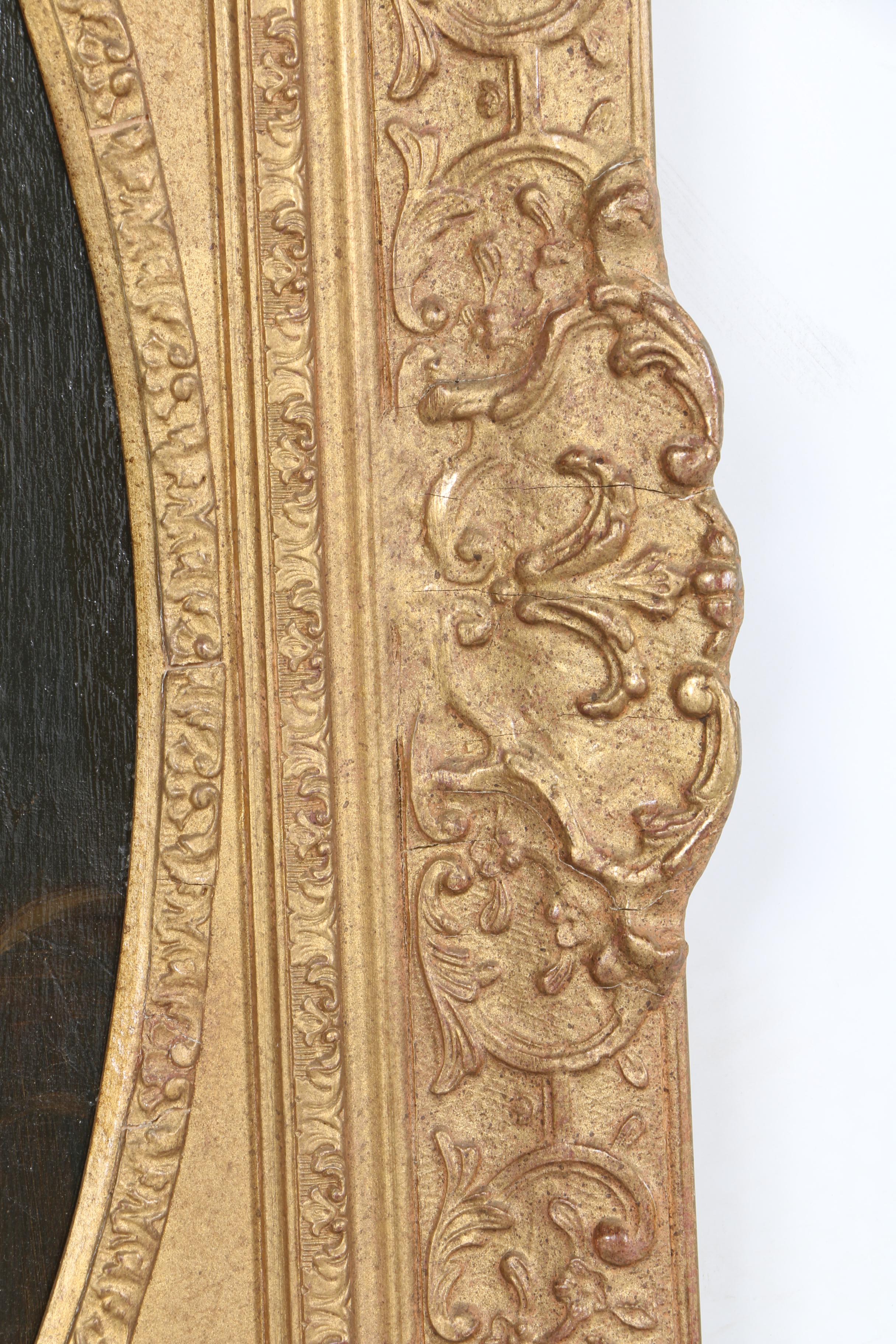 Oil Painting on Canvas of Female Portrait