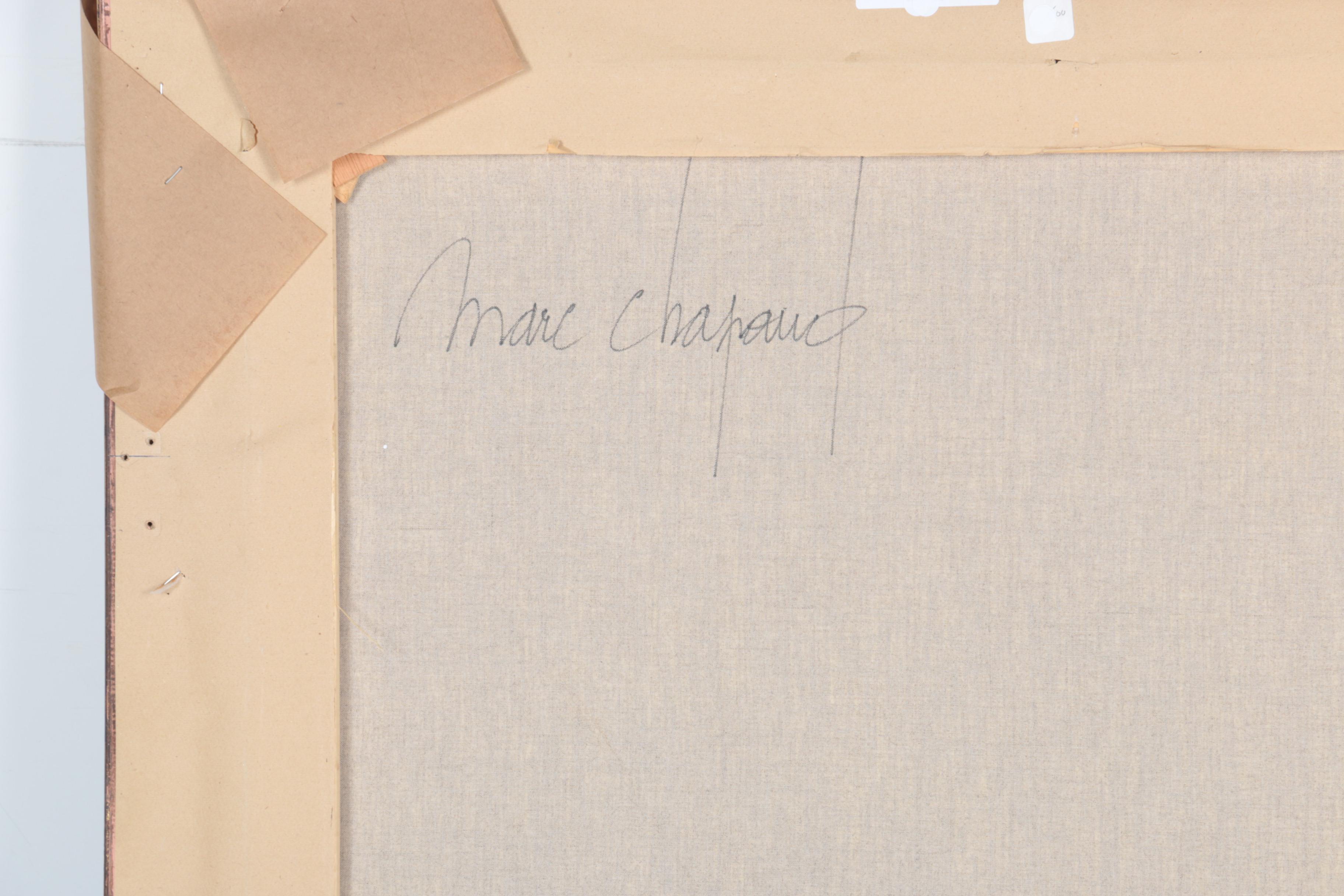 Marc Chapaud Oil Painting on Canvas "Manoir en Normandie"