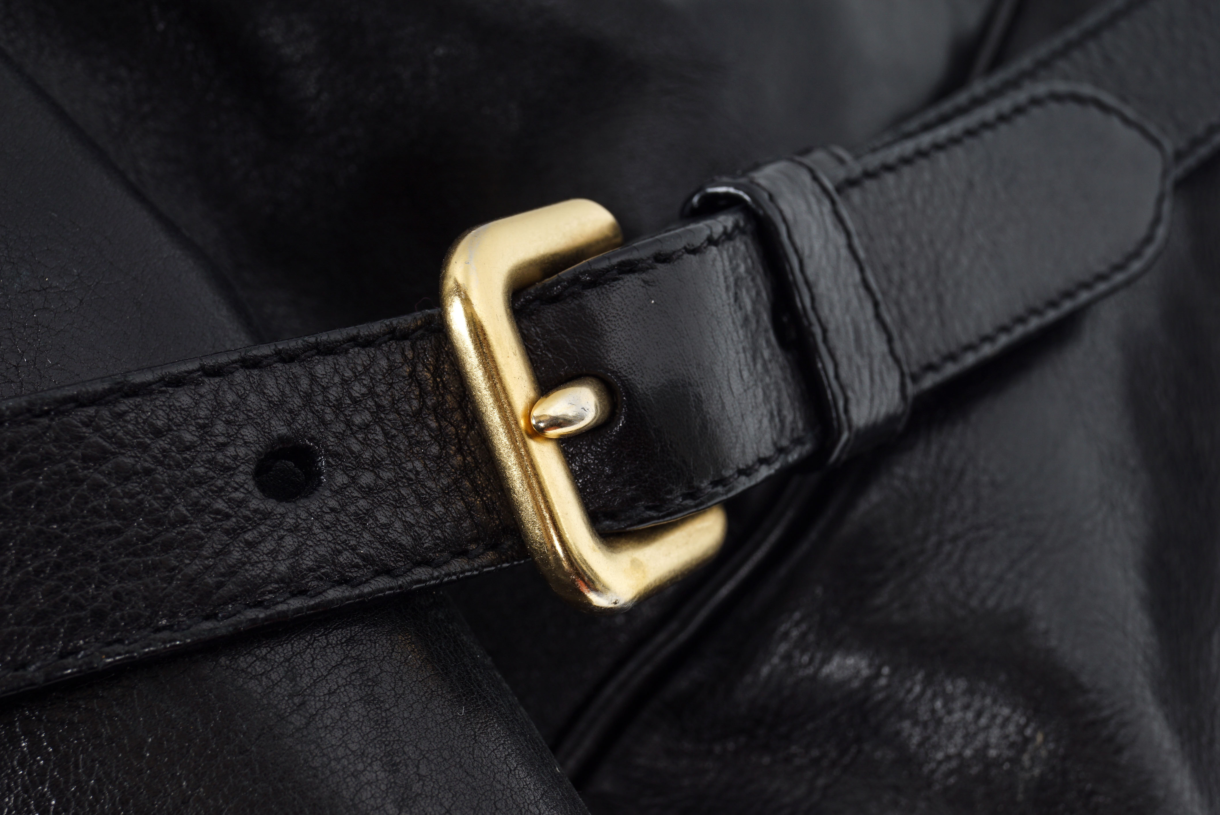 Prada Glace Leather Satchel