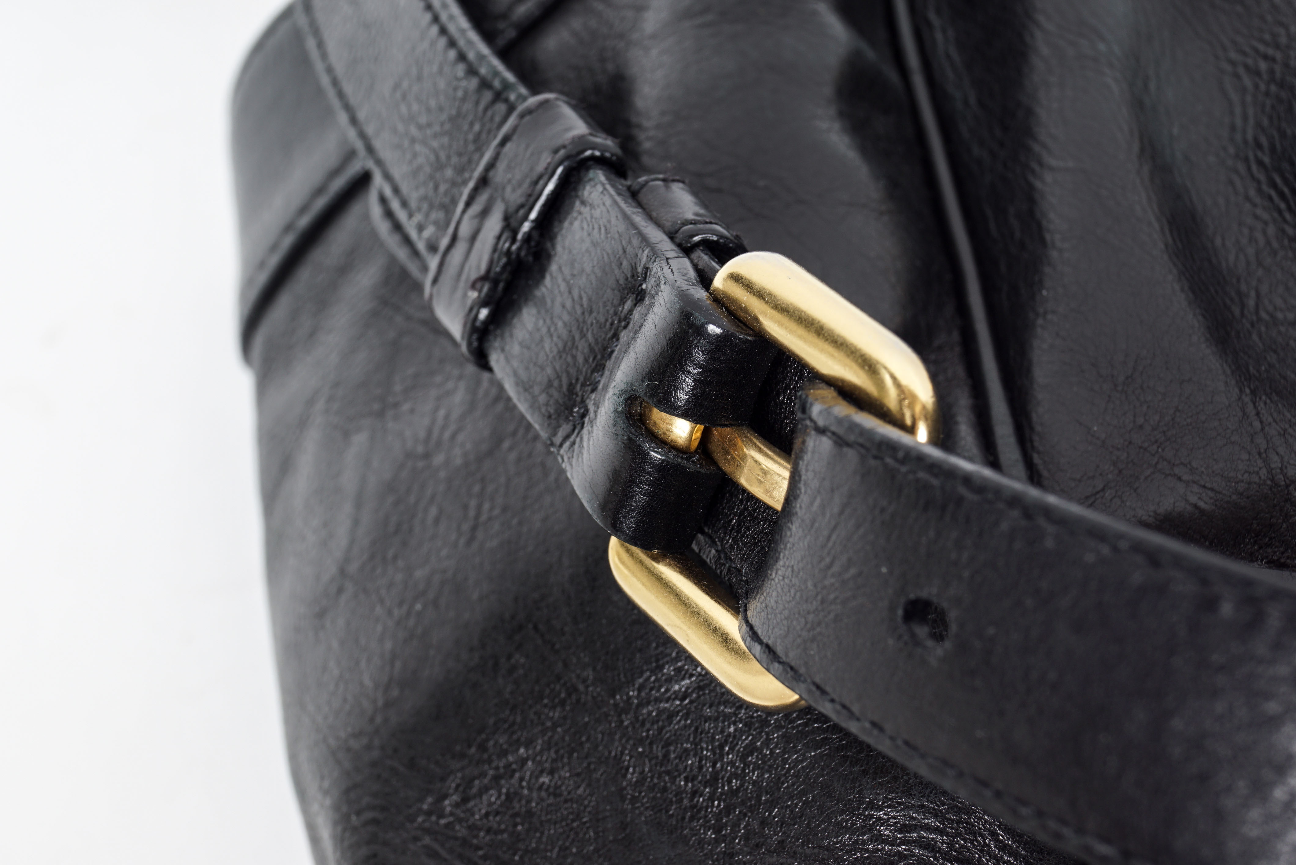 Prada Glace Leather Satchel