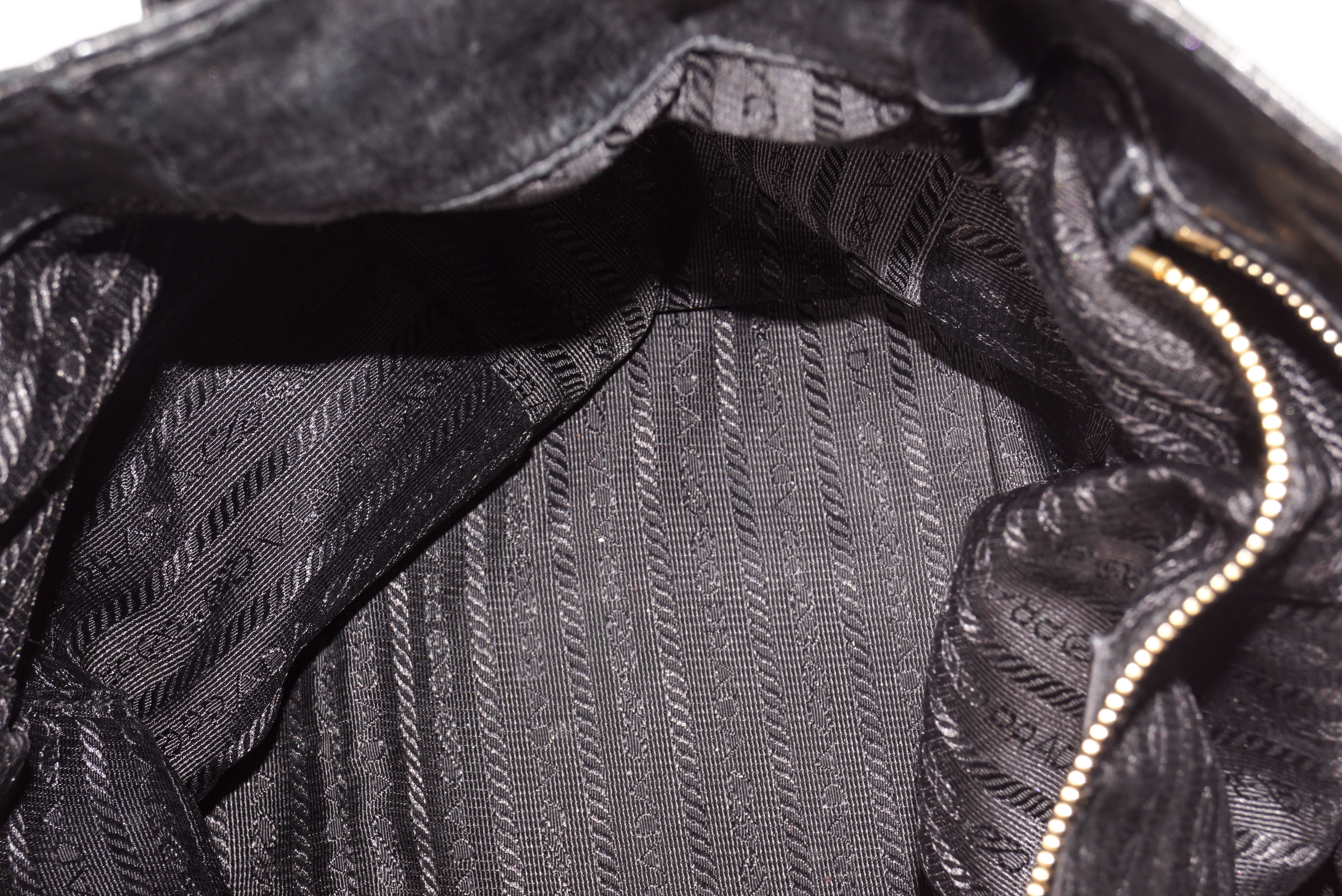 Prada Glace Leather Satchel