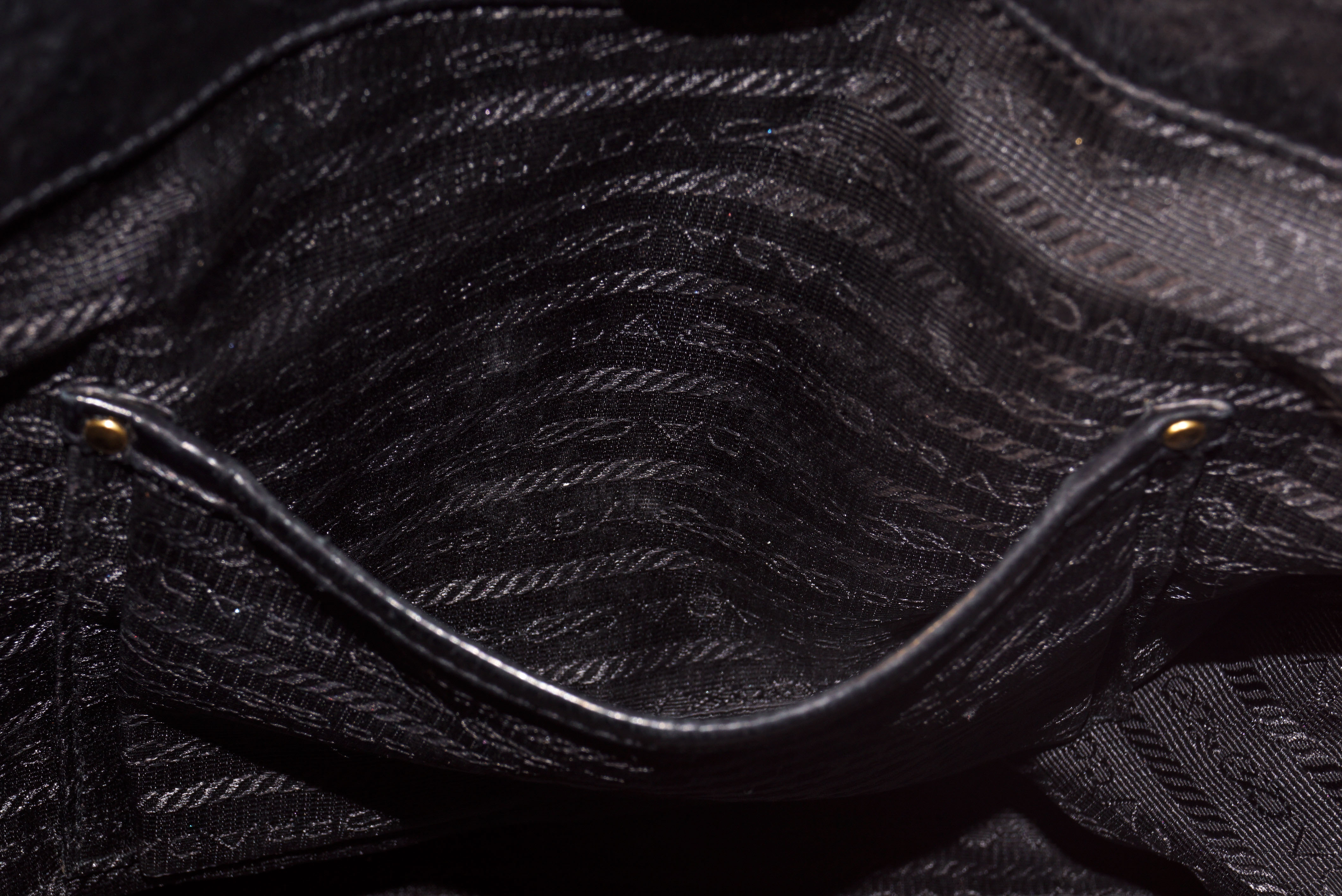 Prada Glace Leather Satchel