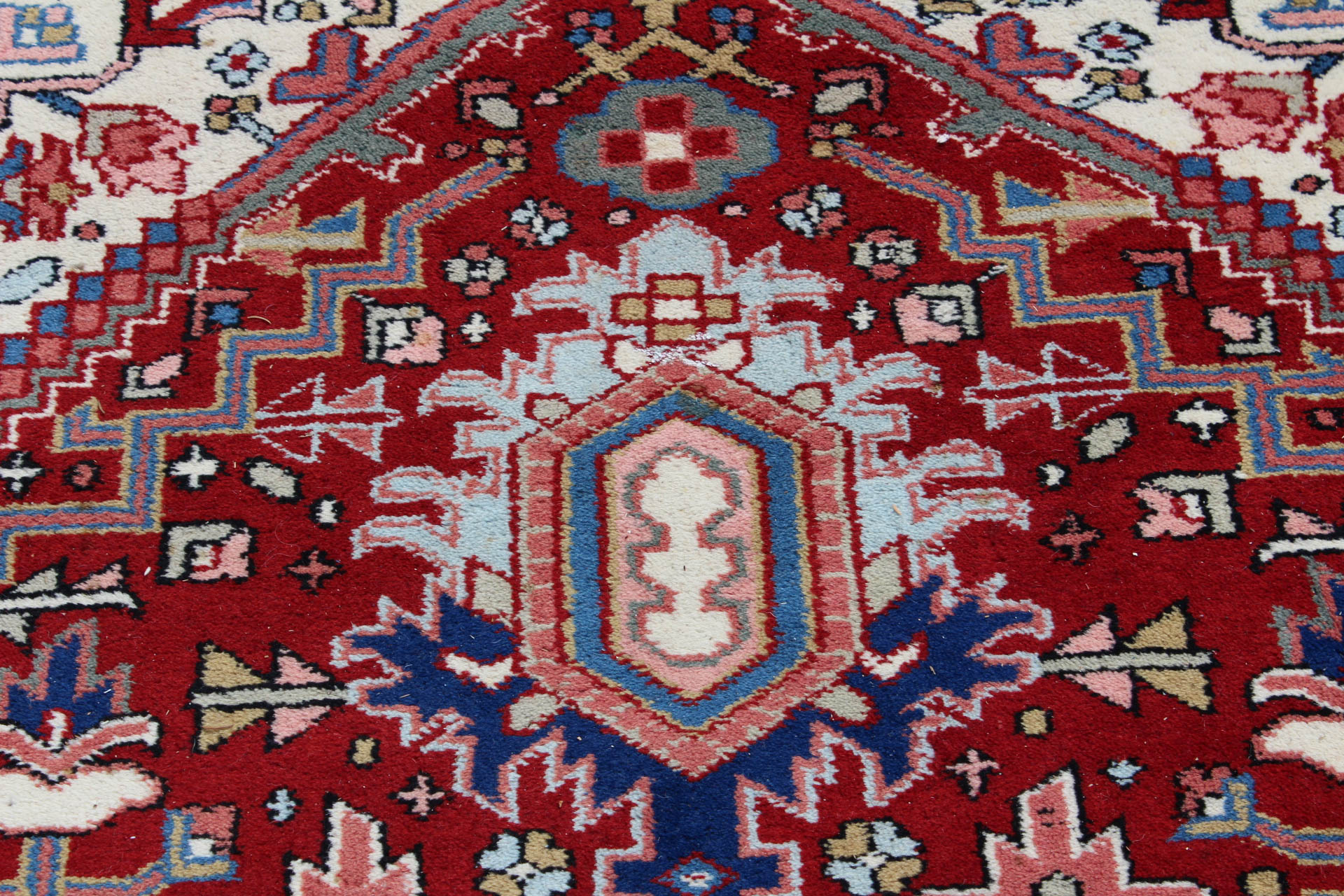 Hand Knotted Indian "Ardabil" Room Size Rug