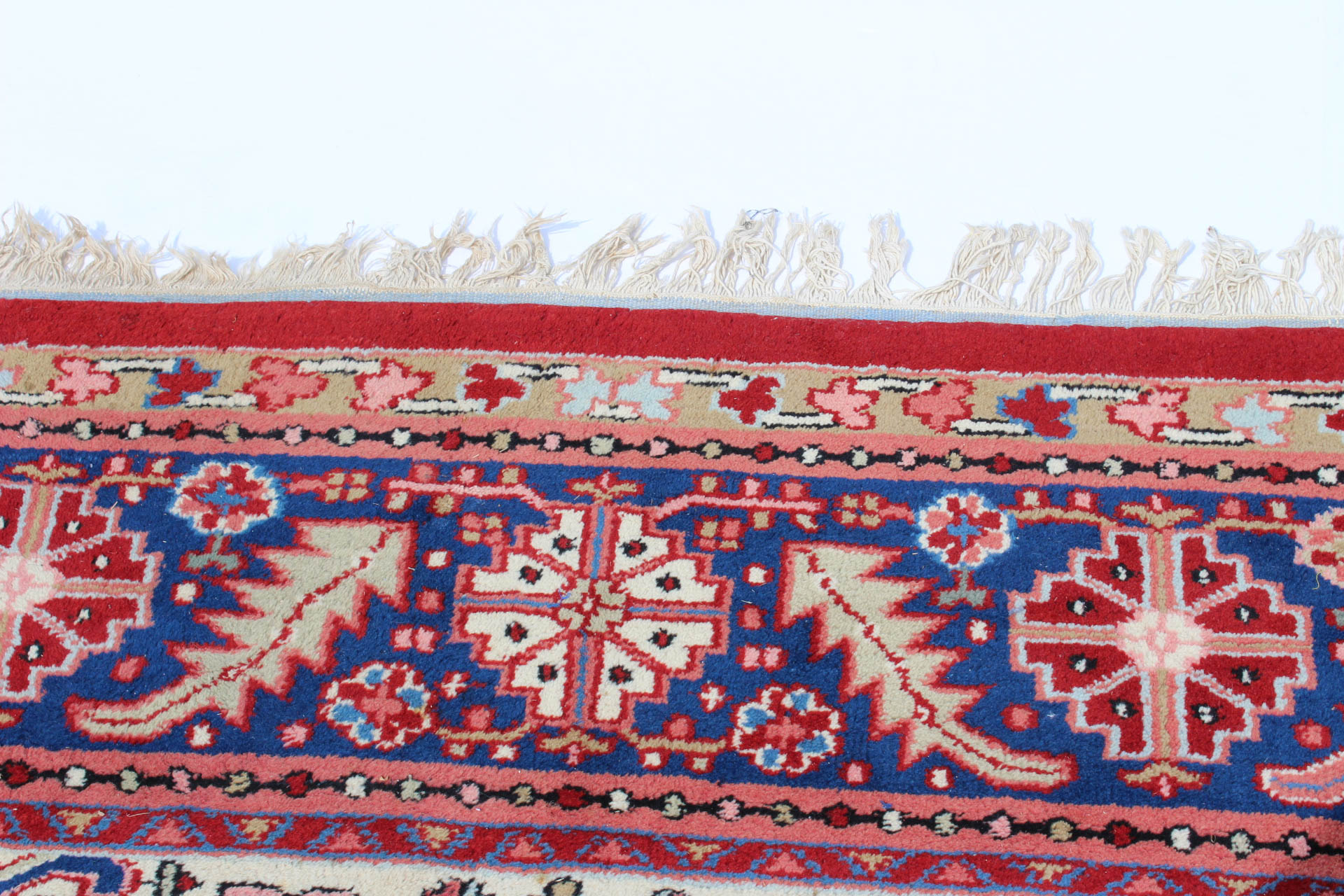 Hand Knotted Indian "Ardabil" Room Size Rug