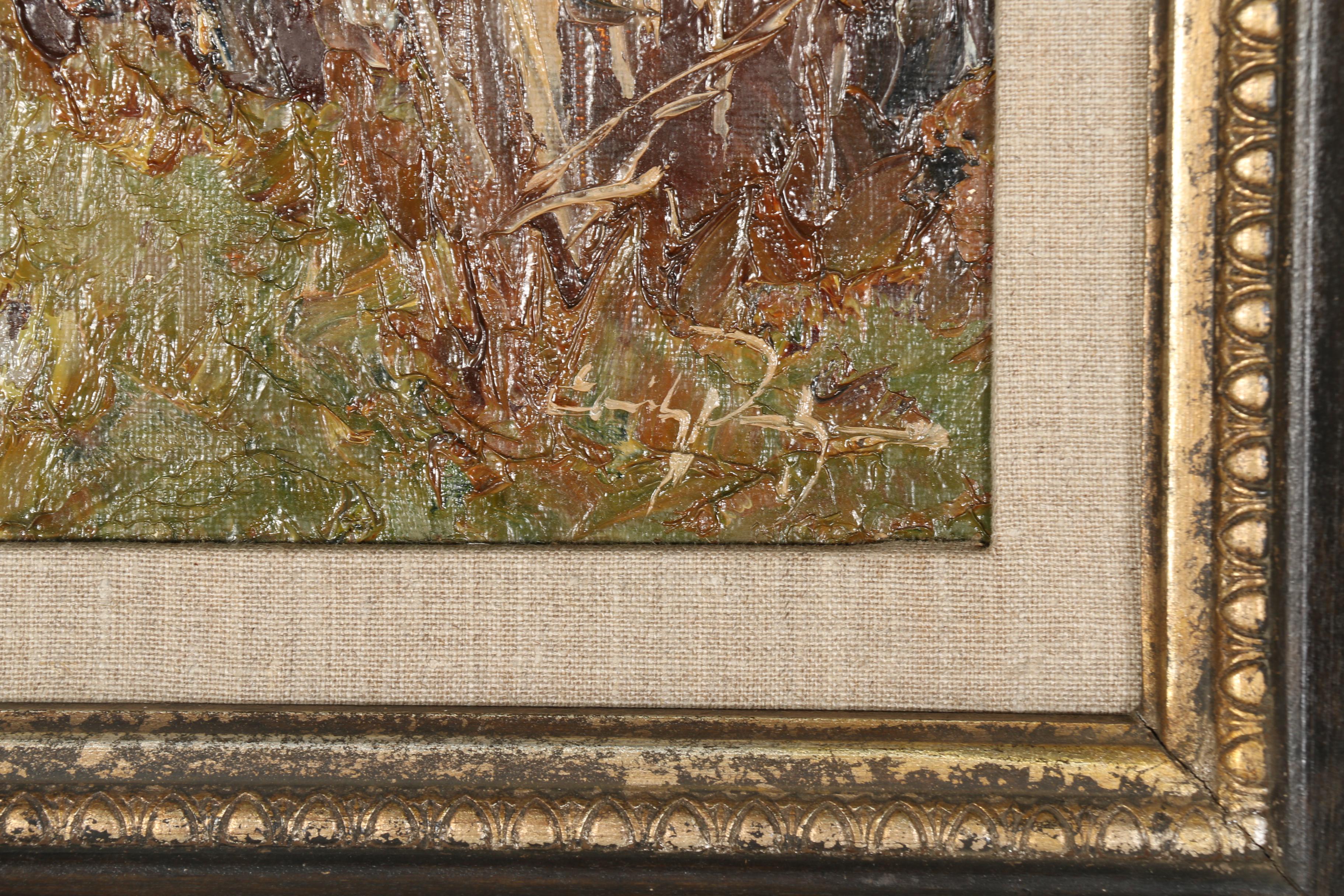 Erich Paulsen Oil Painting of "Chalet"