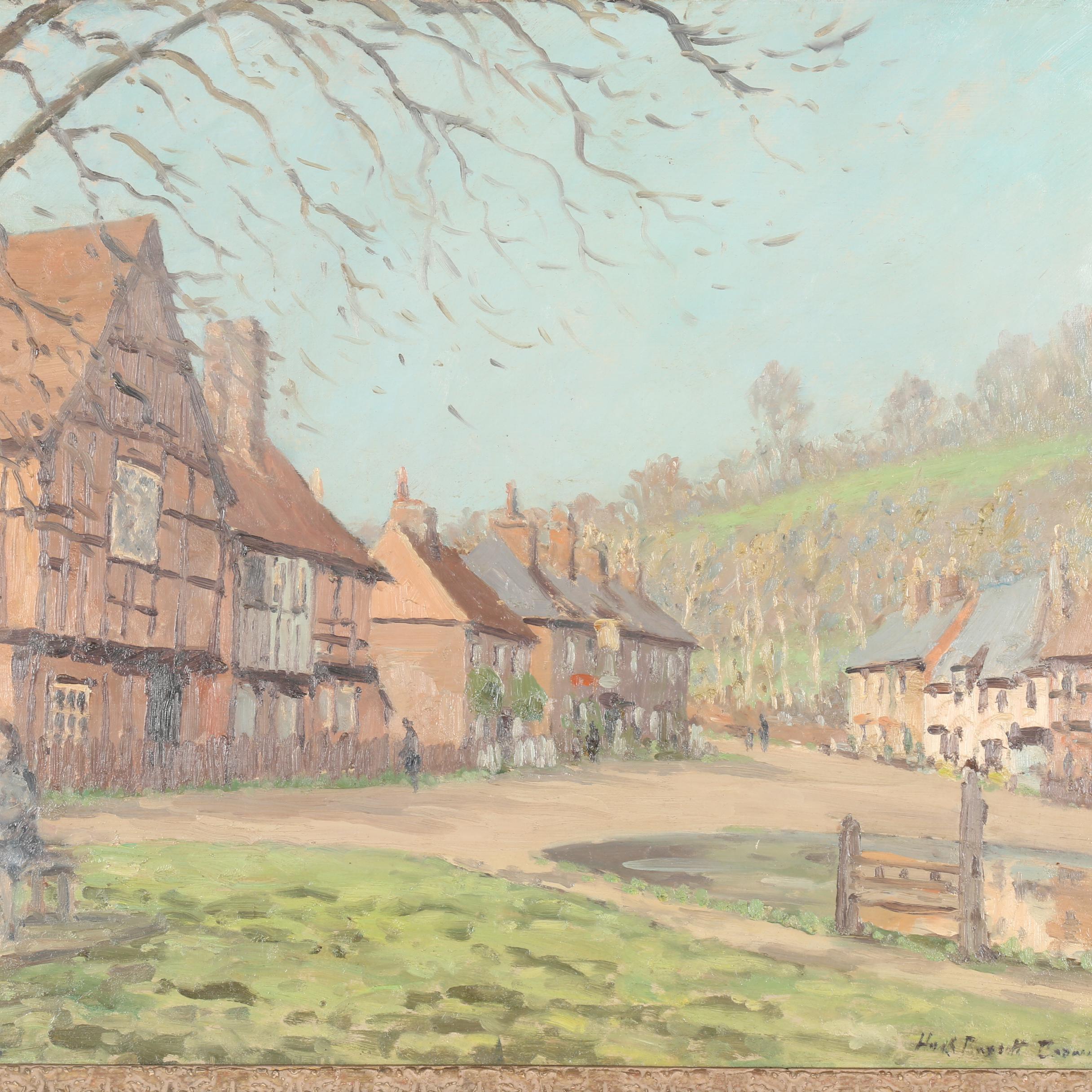 Hugh Boycott-Brown Oil Painting of "Spring Afternoon"