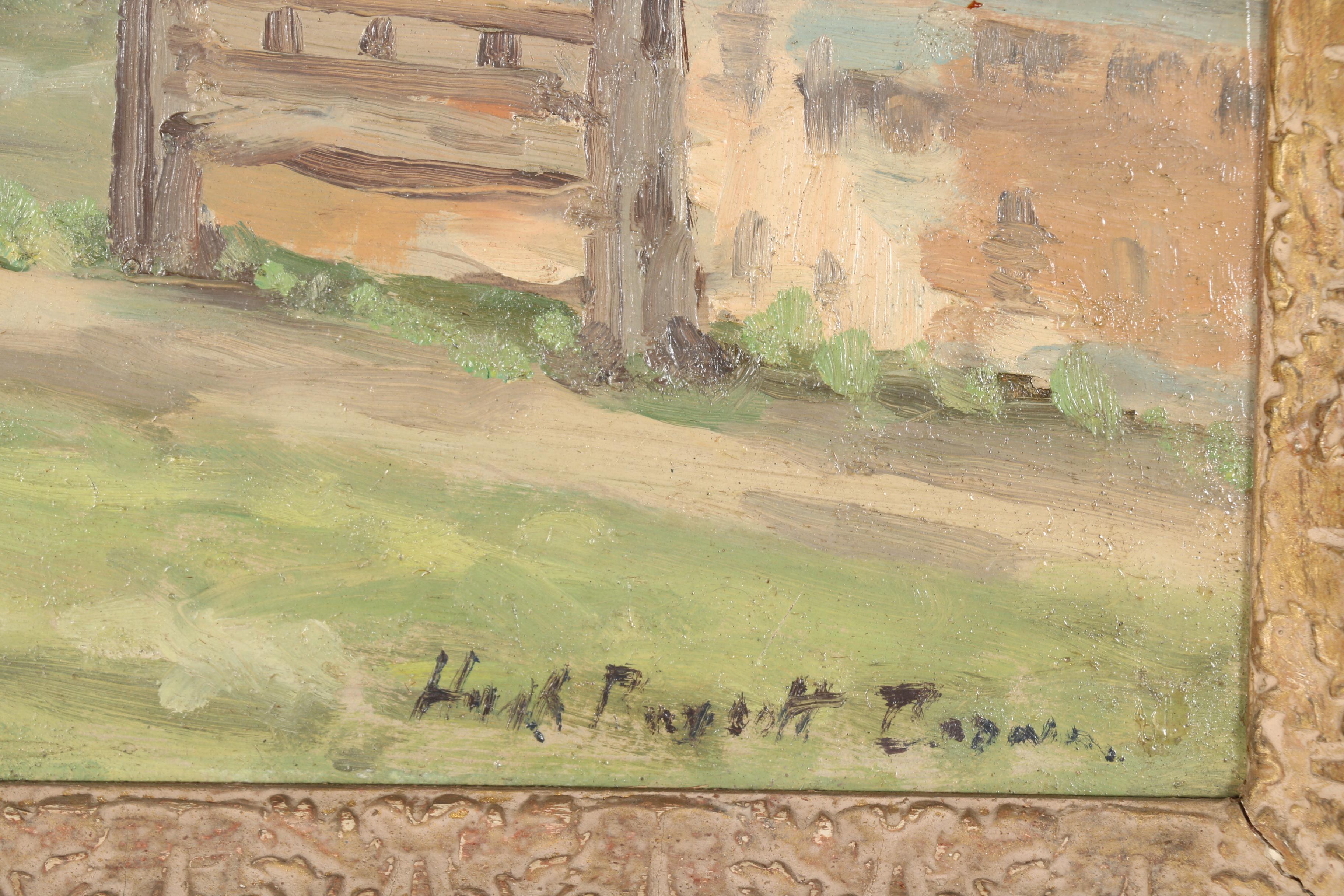 Hugh Boycott-Brown Oil Painting of "Spring Afternoon"