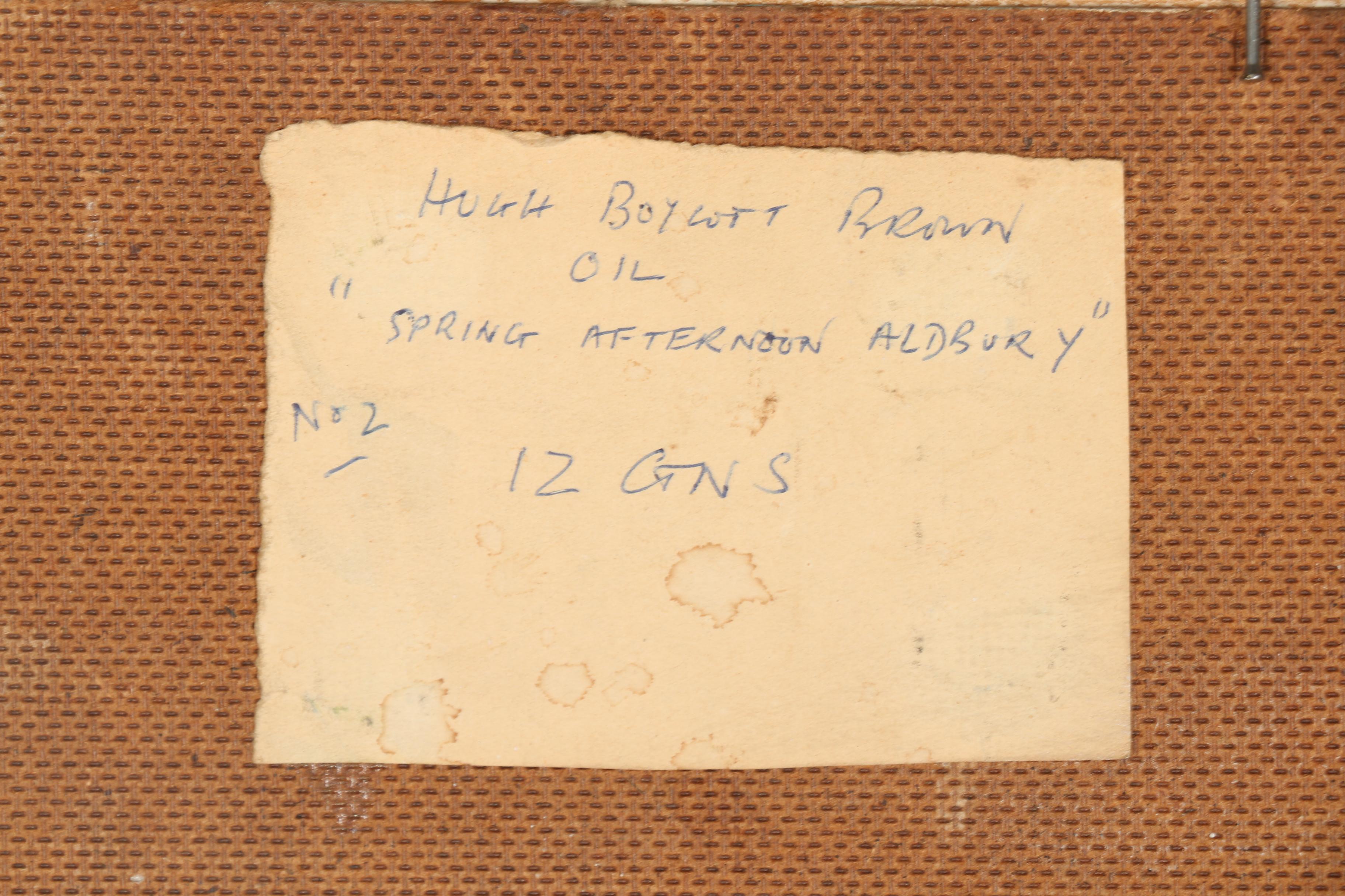 Hugh Boycott-Brown Oil Painting of "Spring Afternoon"