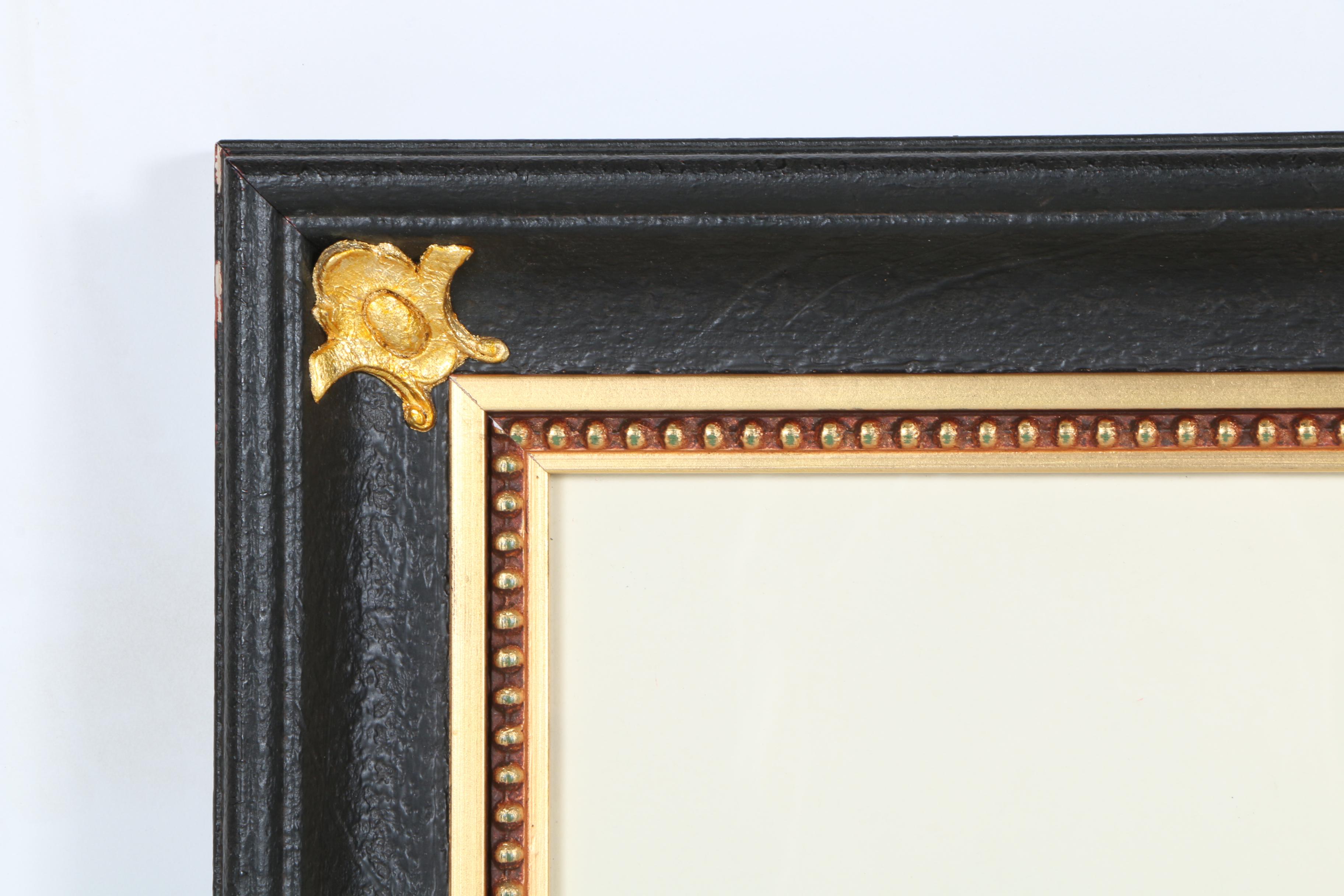 Edwin Landseer Hand Colored Engraving "Highland Drover's Departure For The South"