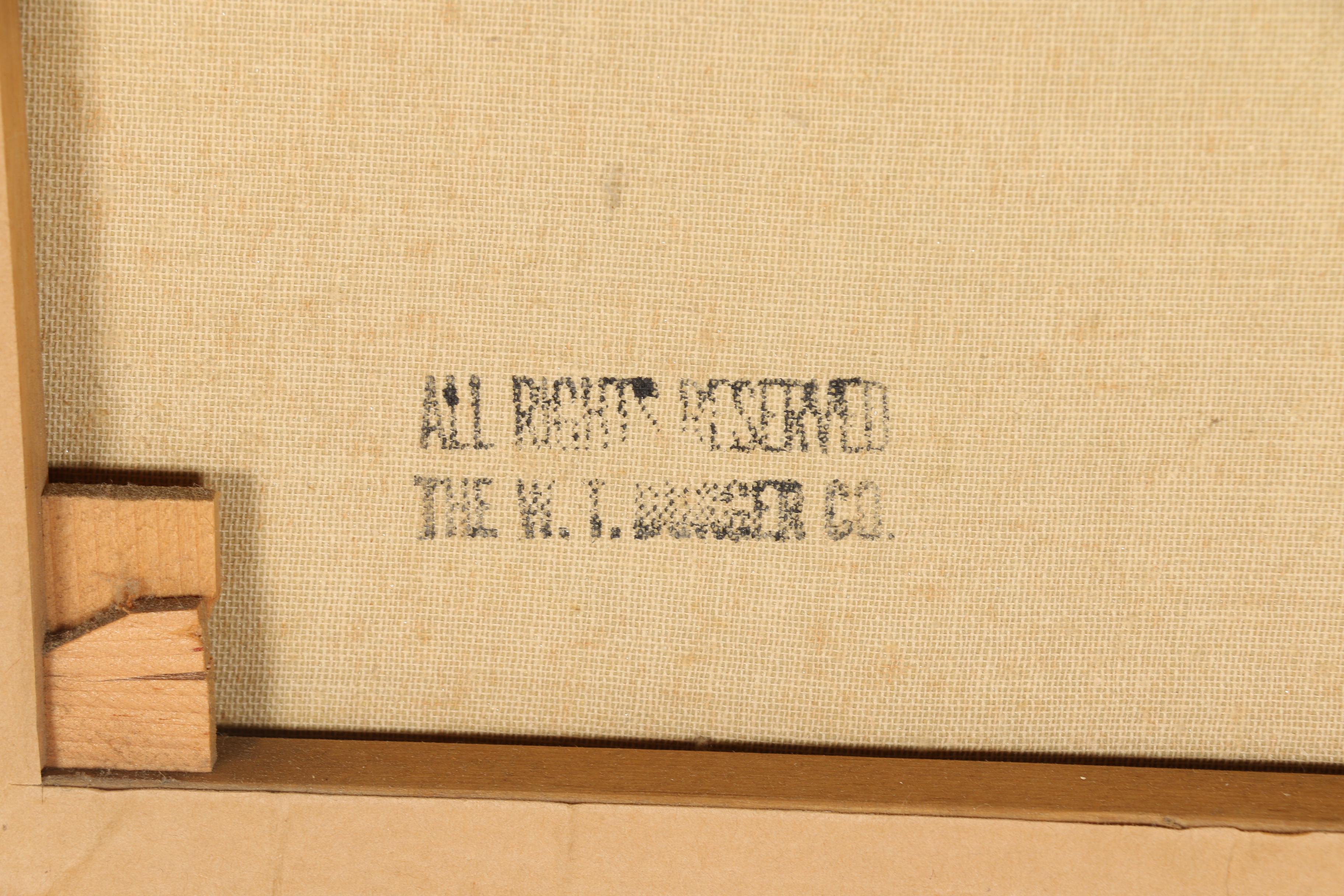 Oil Painting on Canvas of Cathedral Interior