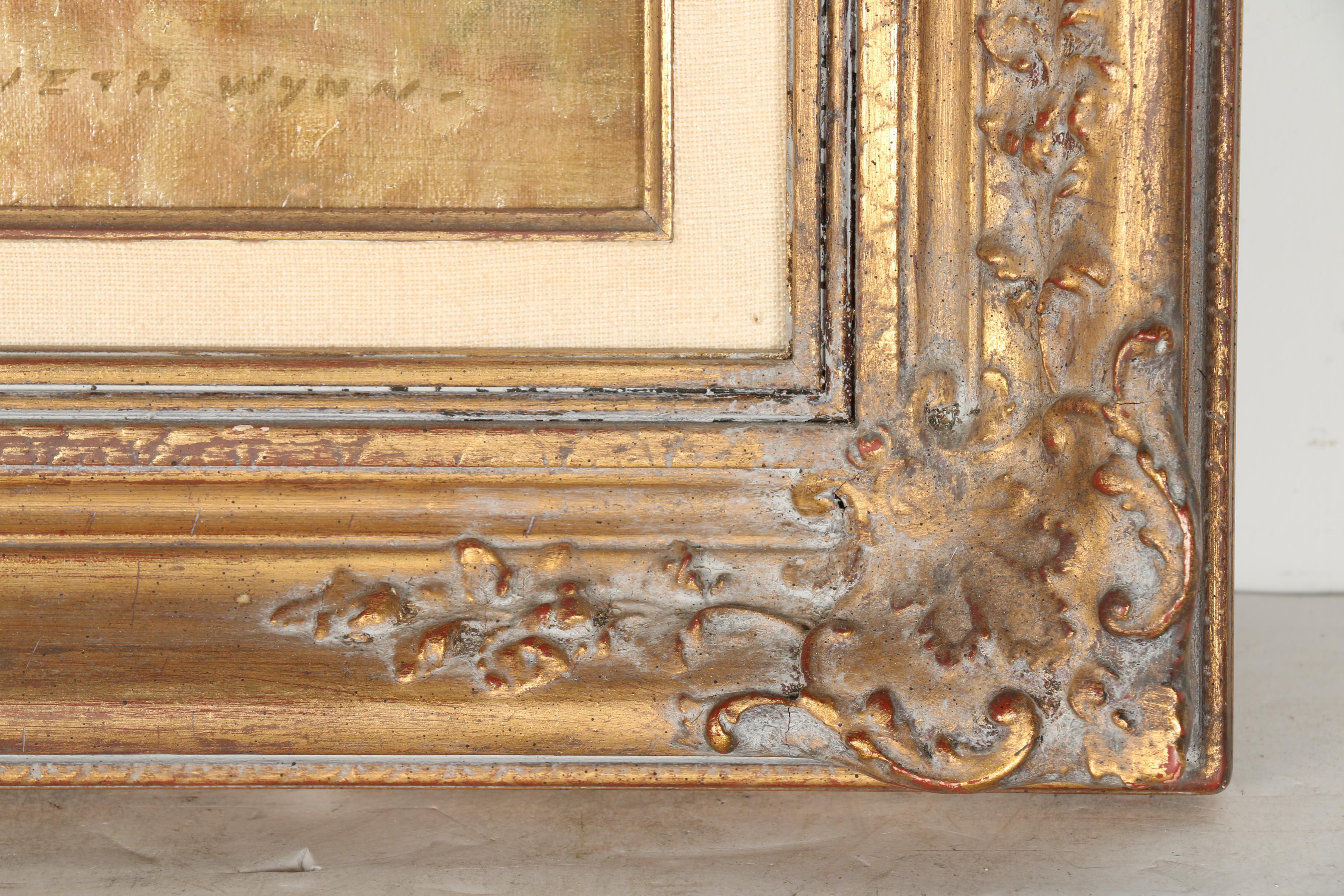 Kenneth Wynn Oil on Canvas "Man With Horse"