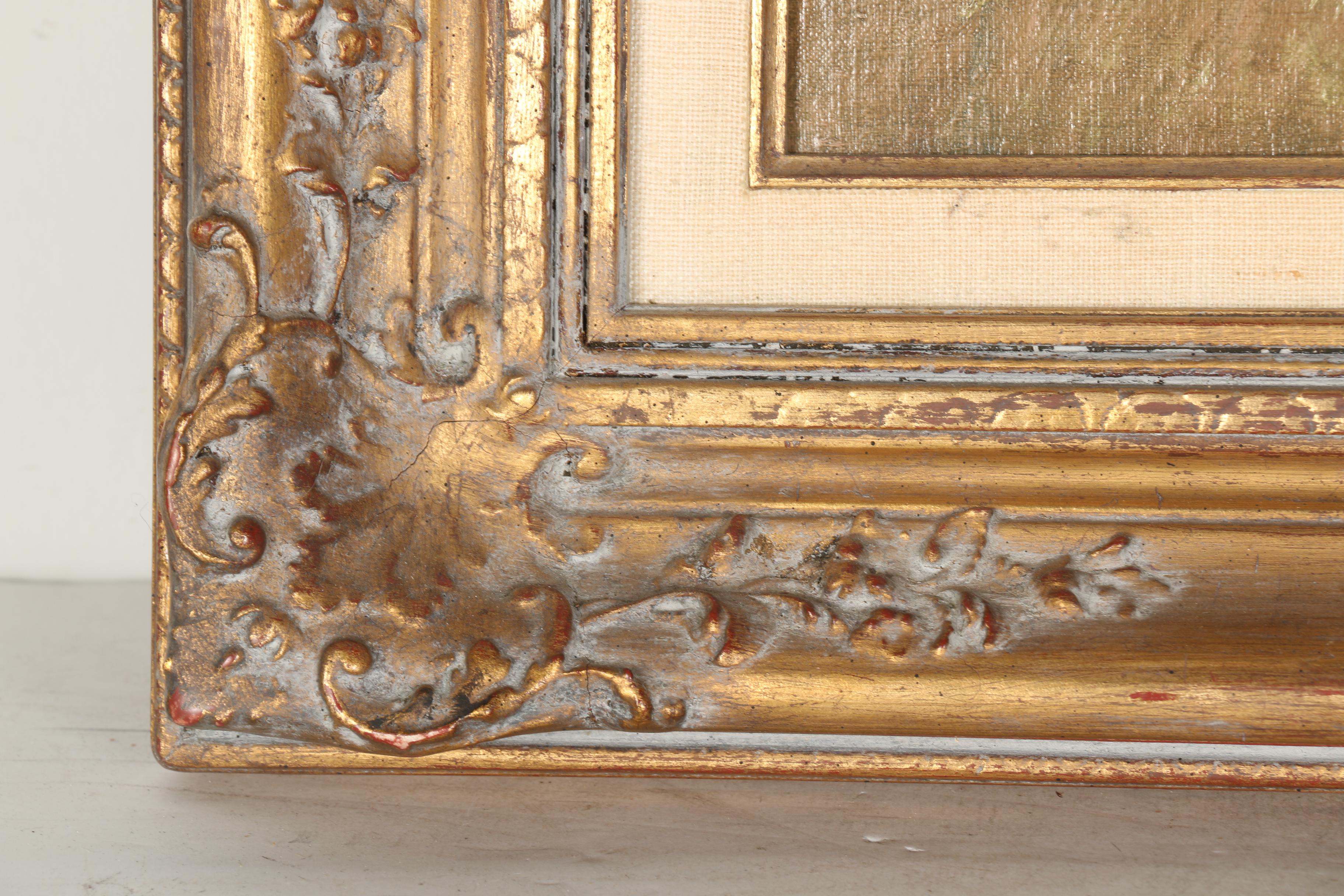 Kenneth Wynn Oil on Canvas "Man With Horse"