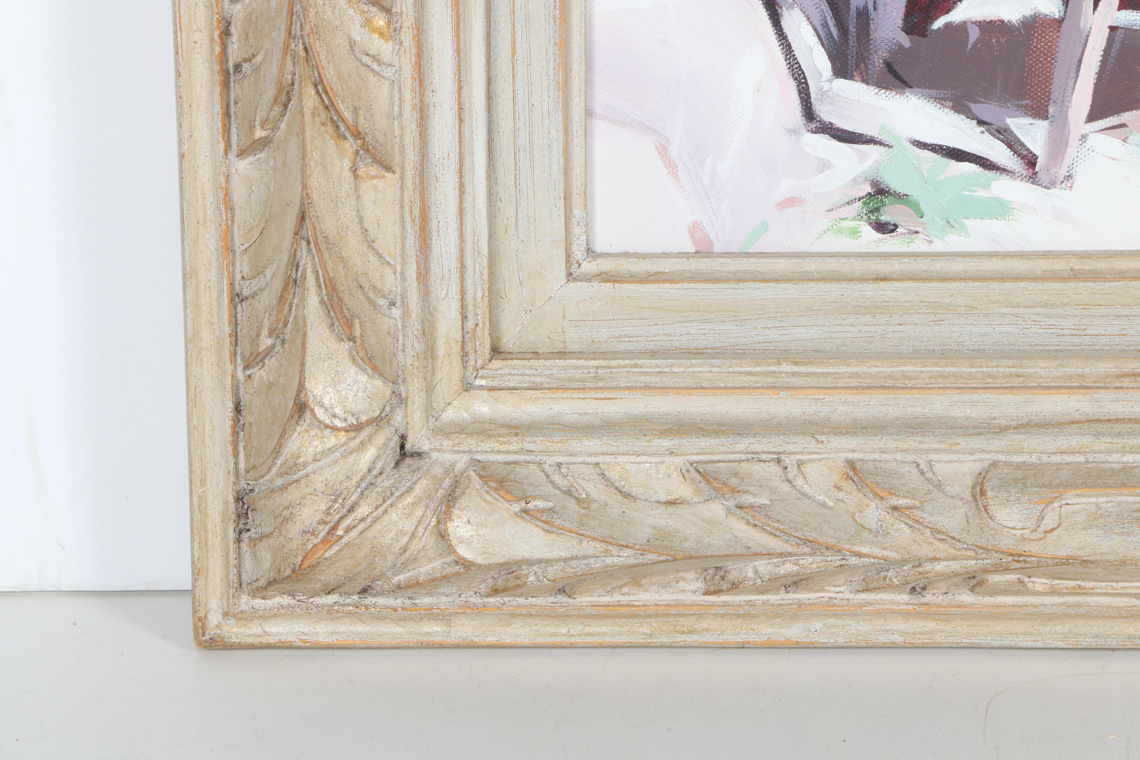 1994 Altino Villasante Oil on Canvas "Colonnade"