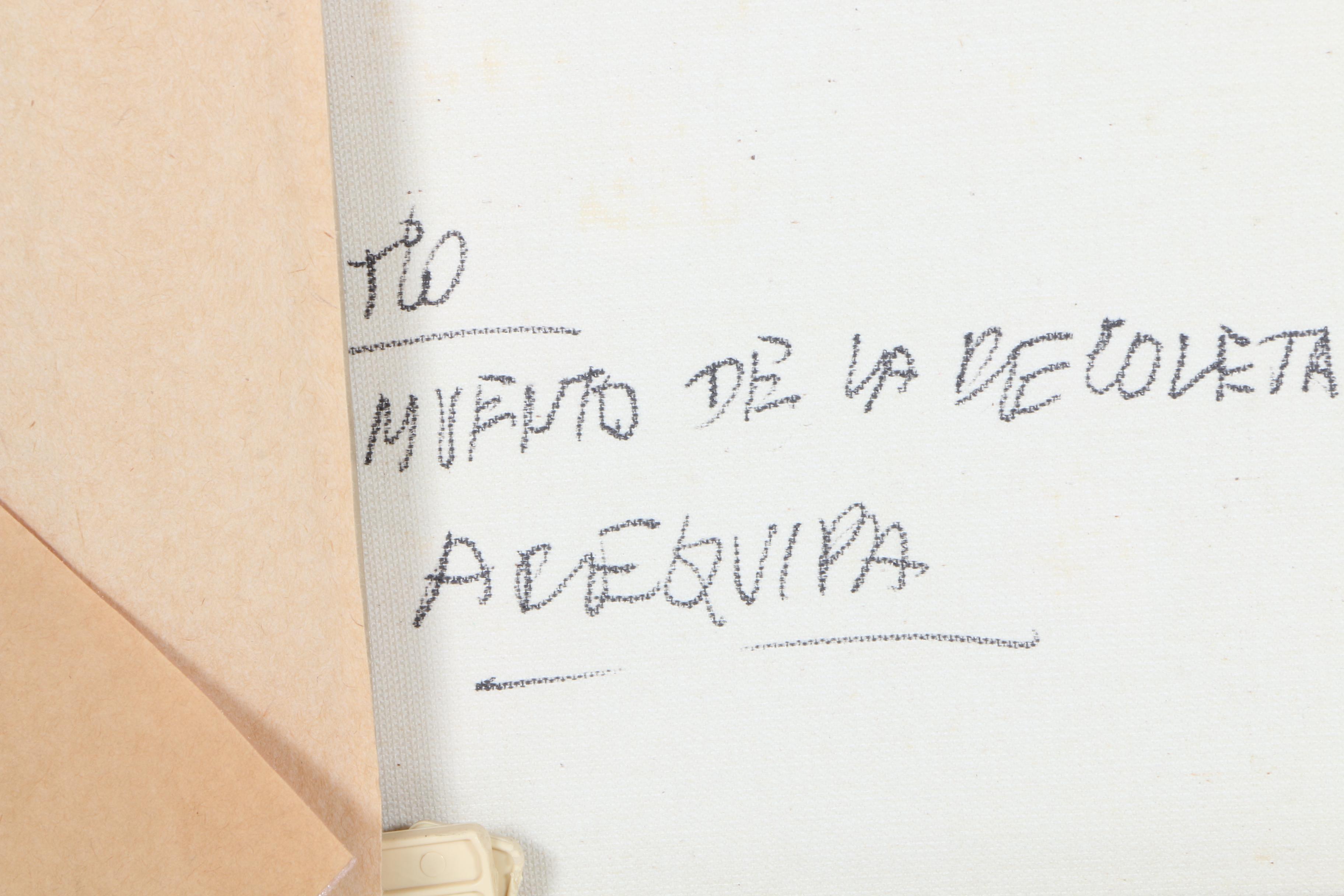 1994 Altino Villasante Oil on Canvas "Colonnade"