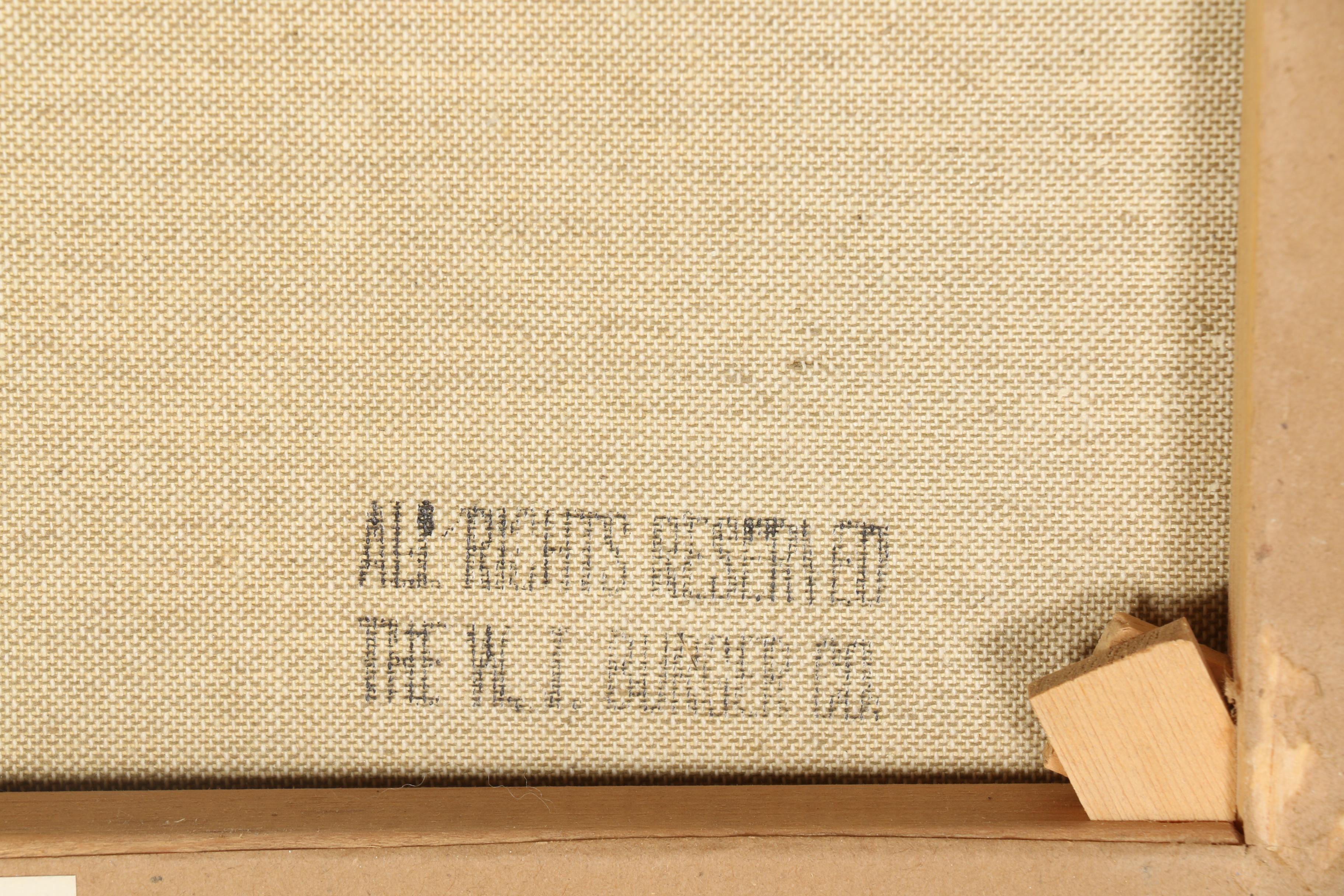 Rafael Velasco Valero Oil Painting on Canvas "Village Square"