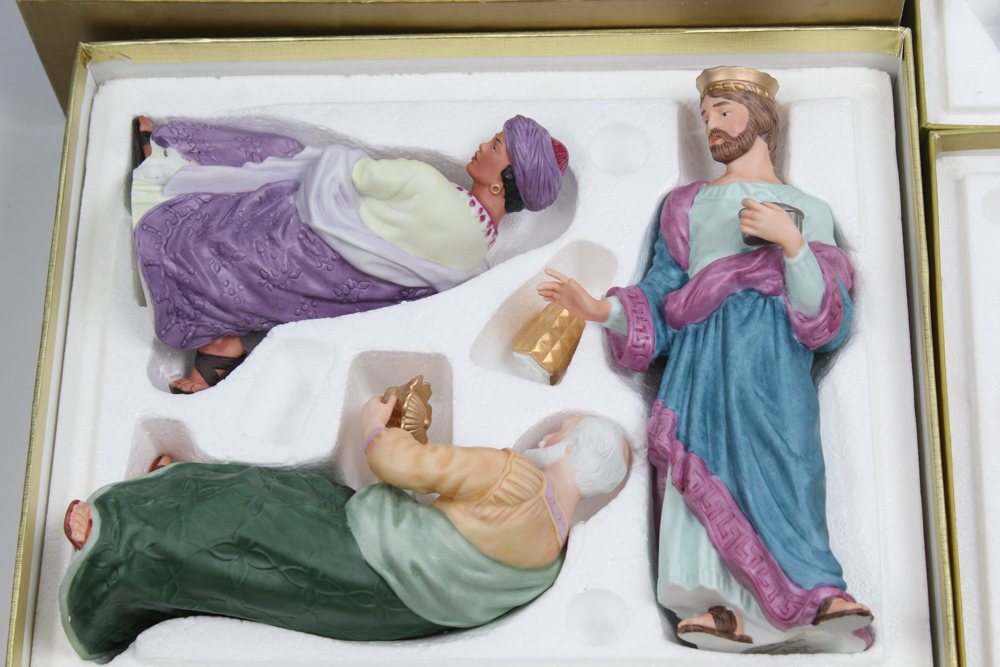 Lenox Renaissance Nativity Scene Figurine Set