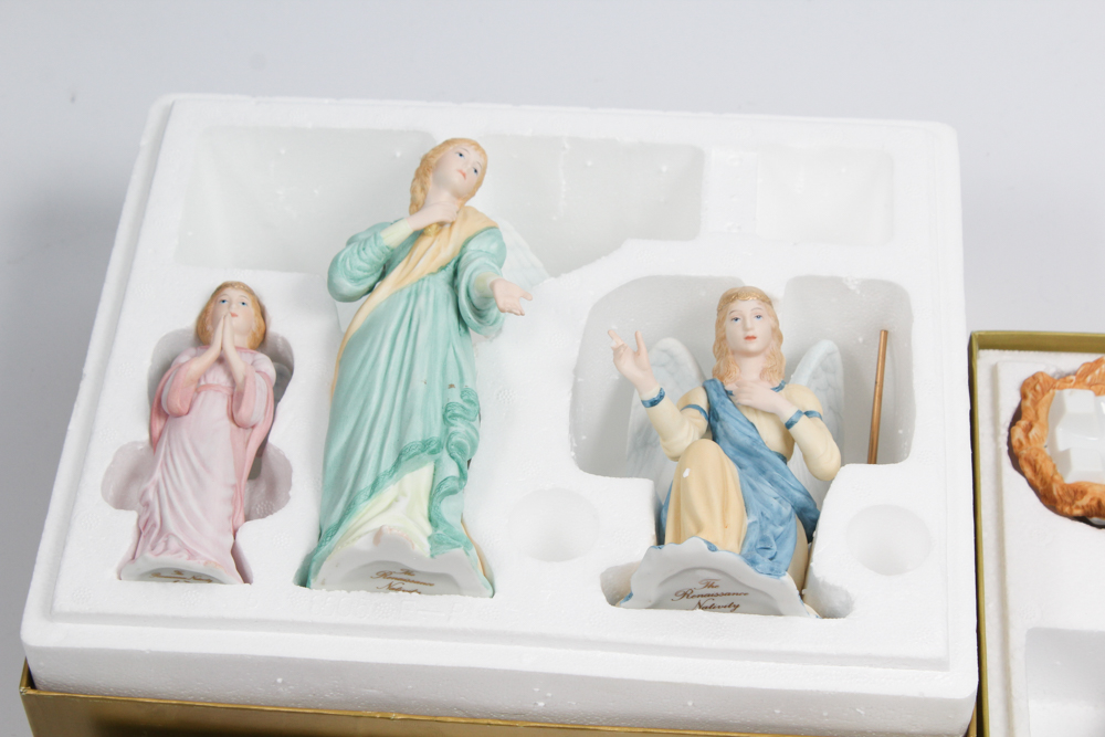 Lenox Renaissance Nativity Scene Figurine Set