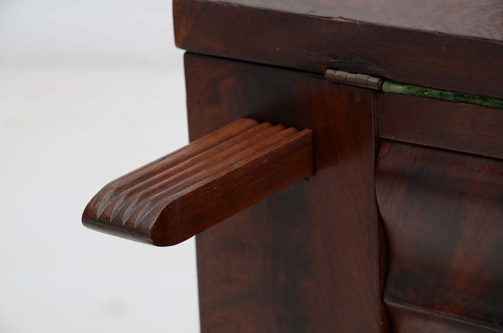 1840s Mahogany Empire Secretary Desk