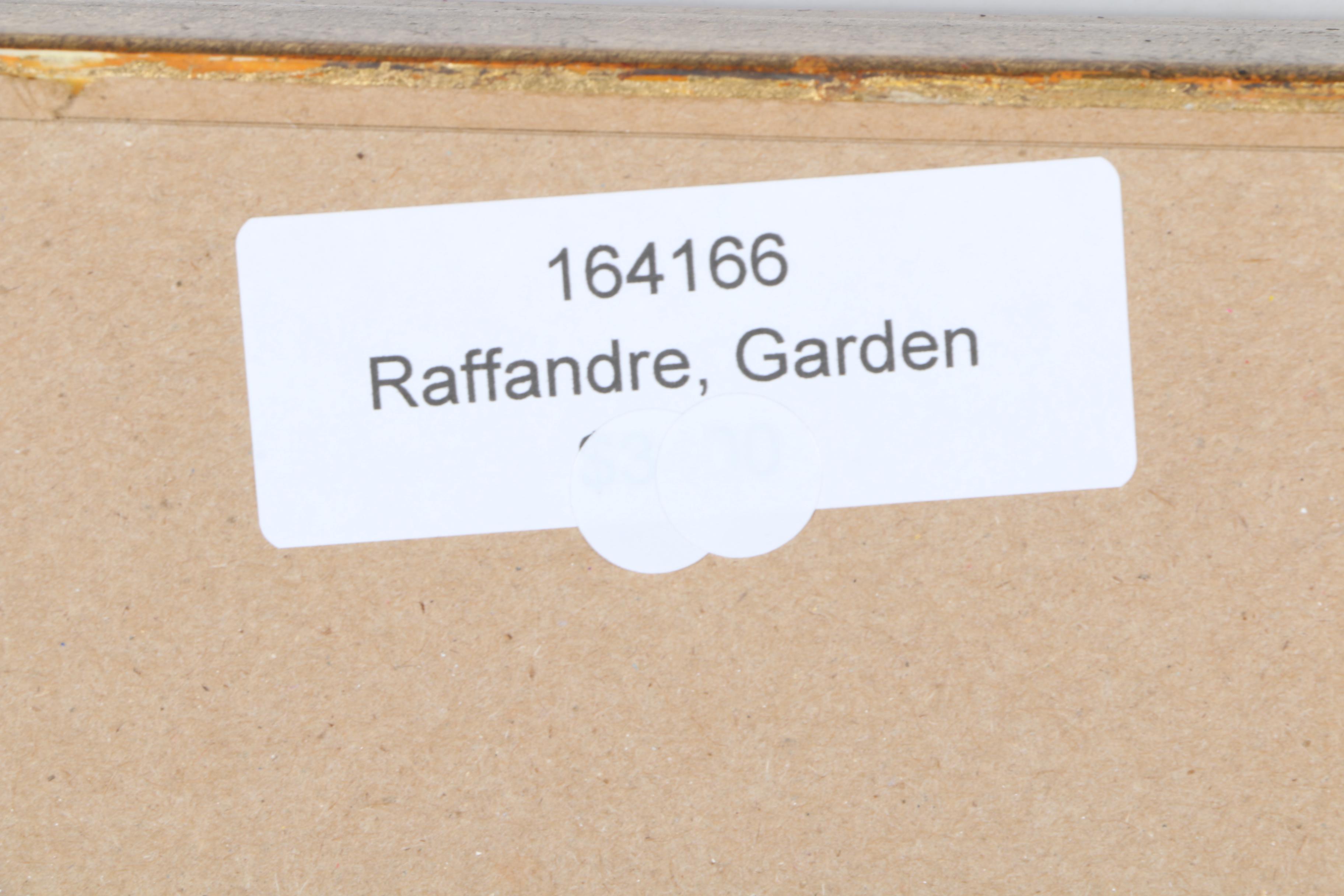 Raffandre Oil Painting on Canvas "Garden Landscape"