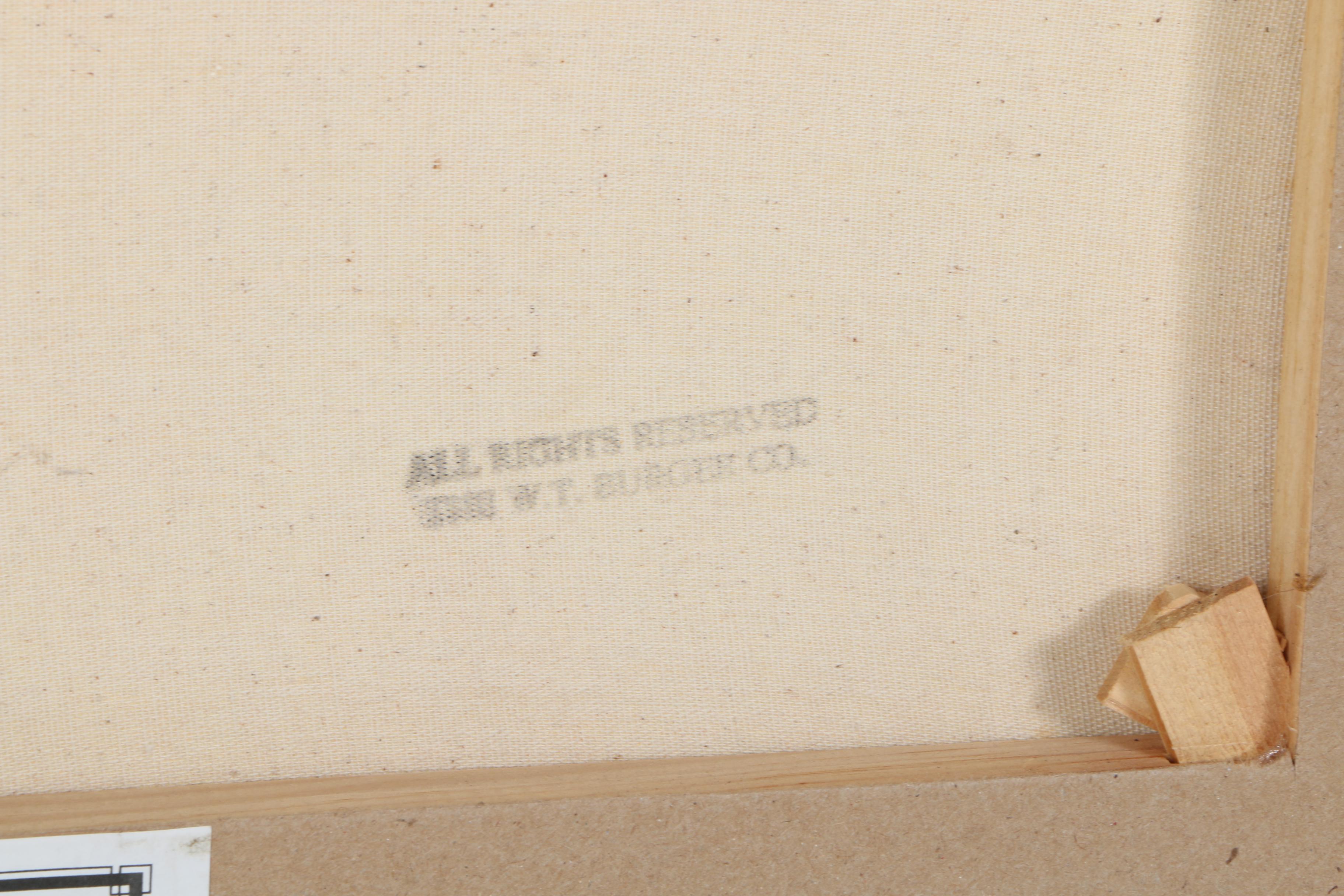 Raffandre Oil Painting on Canvas "Garden Landscape"