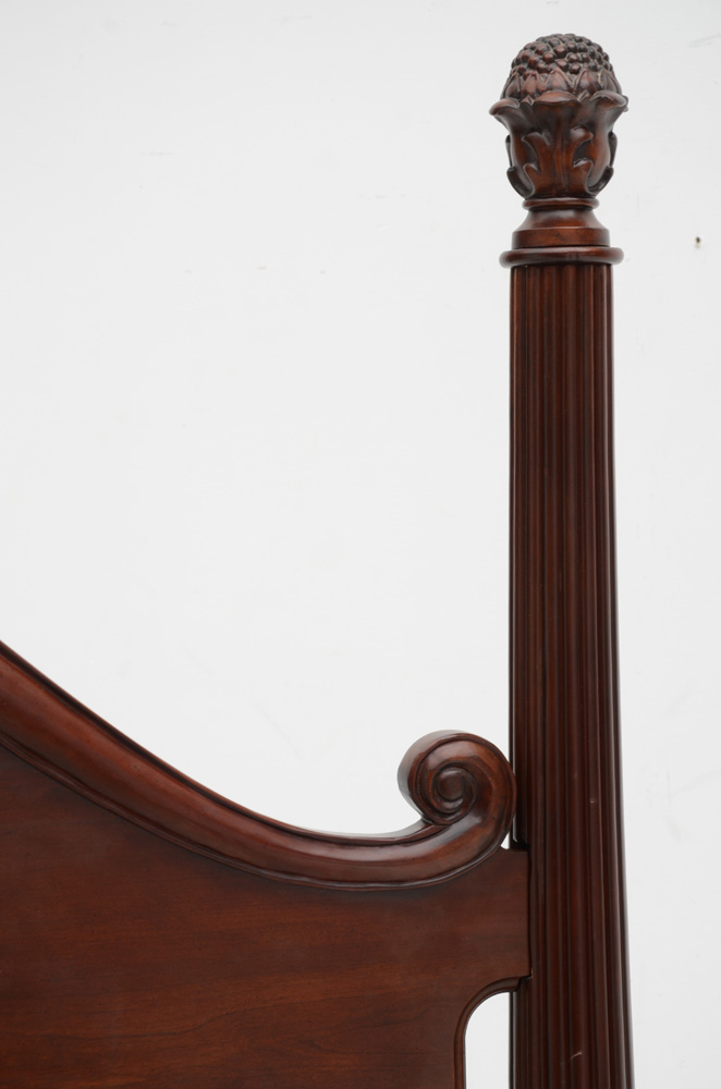 Bombay Company Mahogany Queen Bed Frame