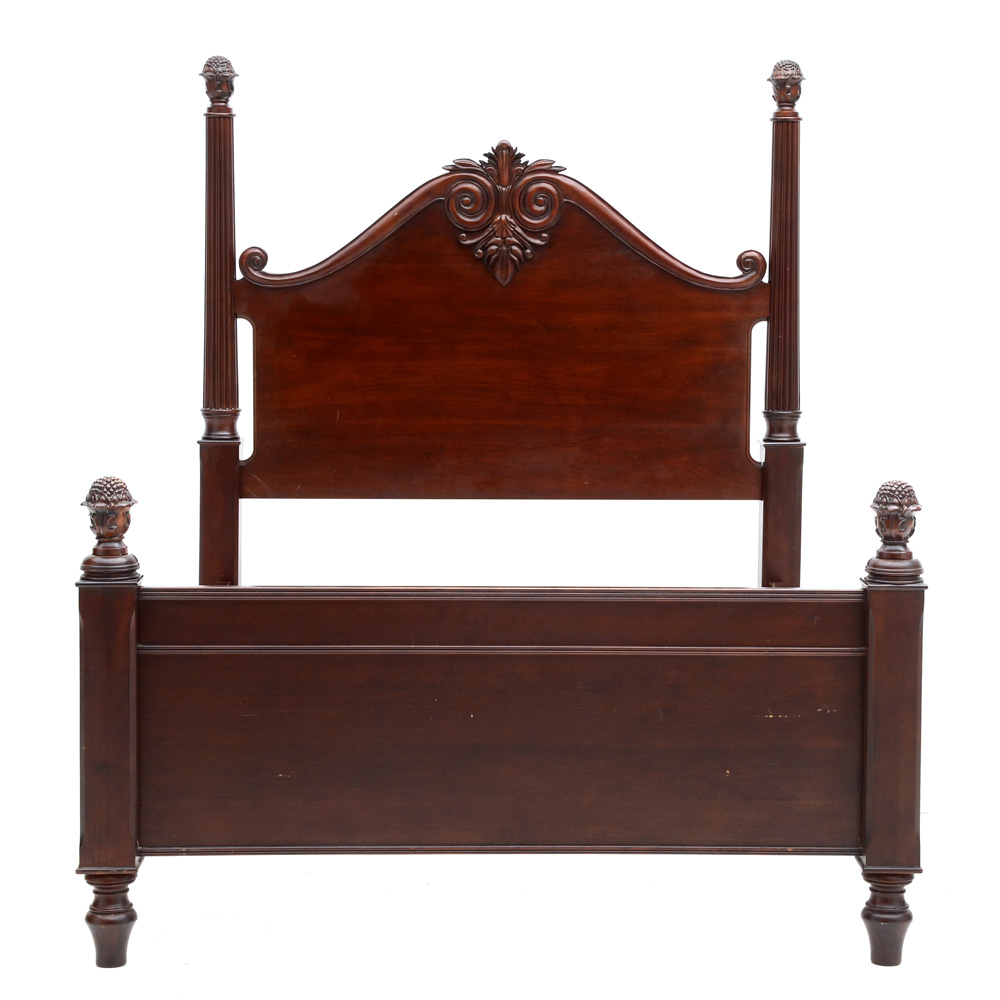Bombay Company Mahogany Queen Bed Frame