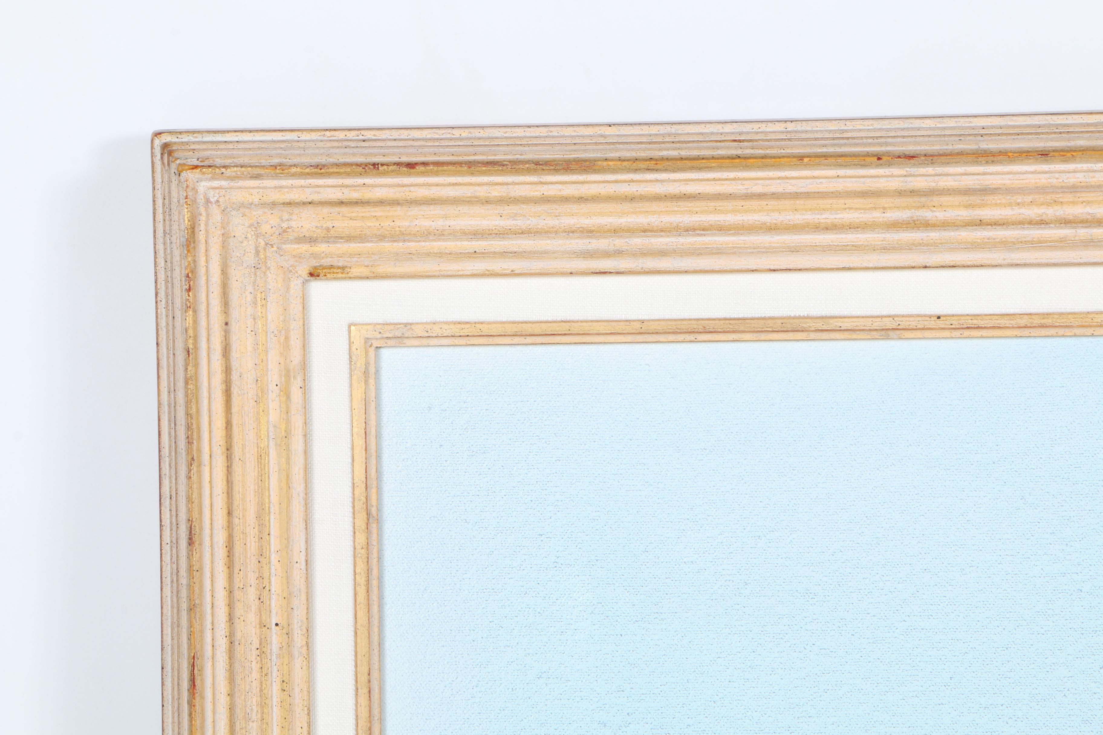 Azalea Signed Oil Painting on Canvas "Birds on a Deck"