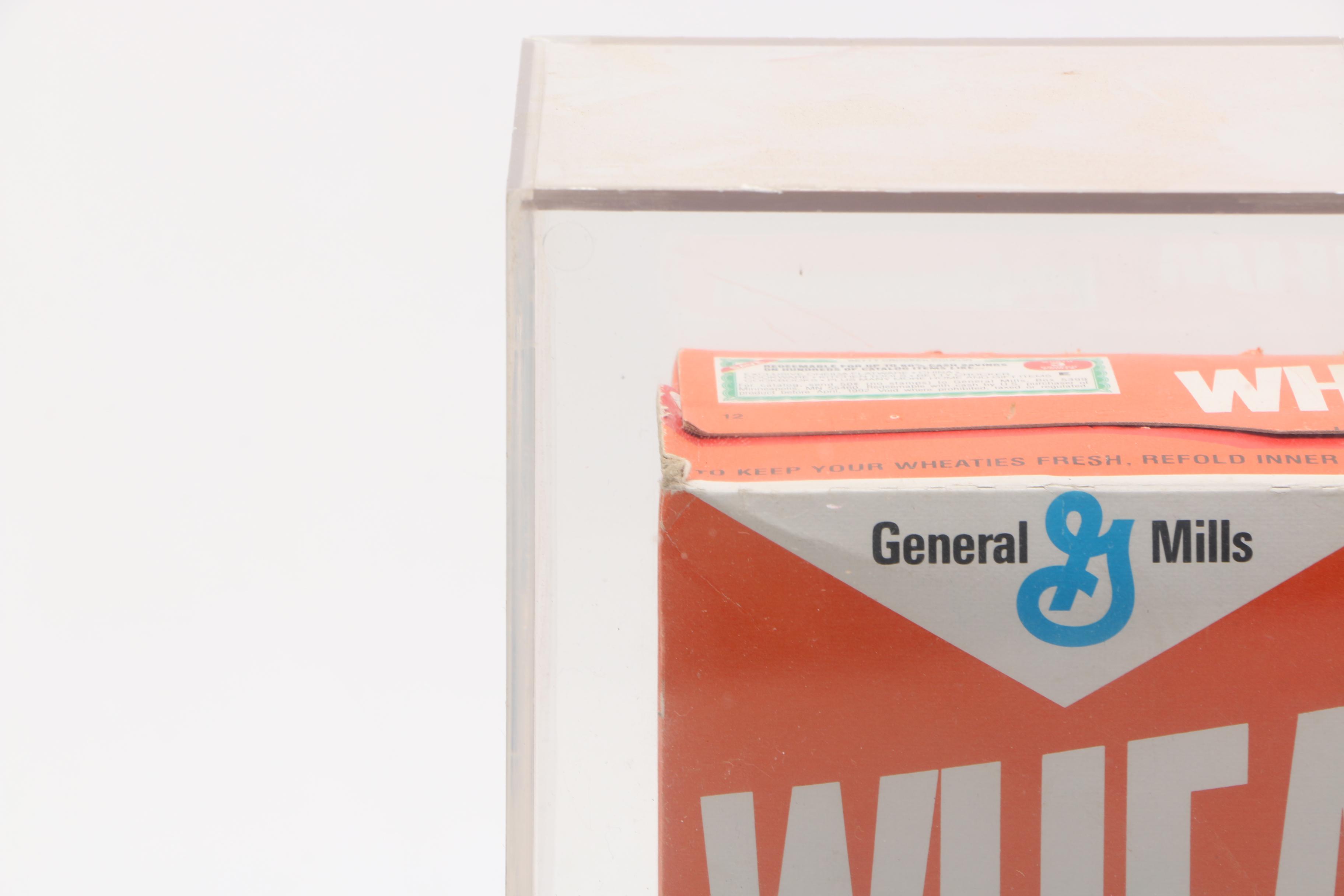 1987 Walter Payton Commemorative Wheaties Cereal Box
