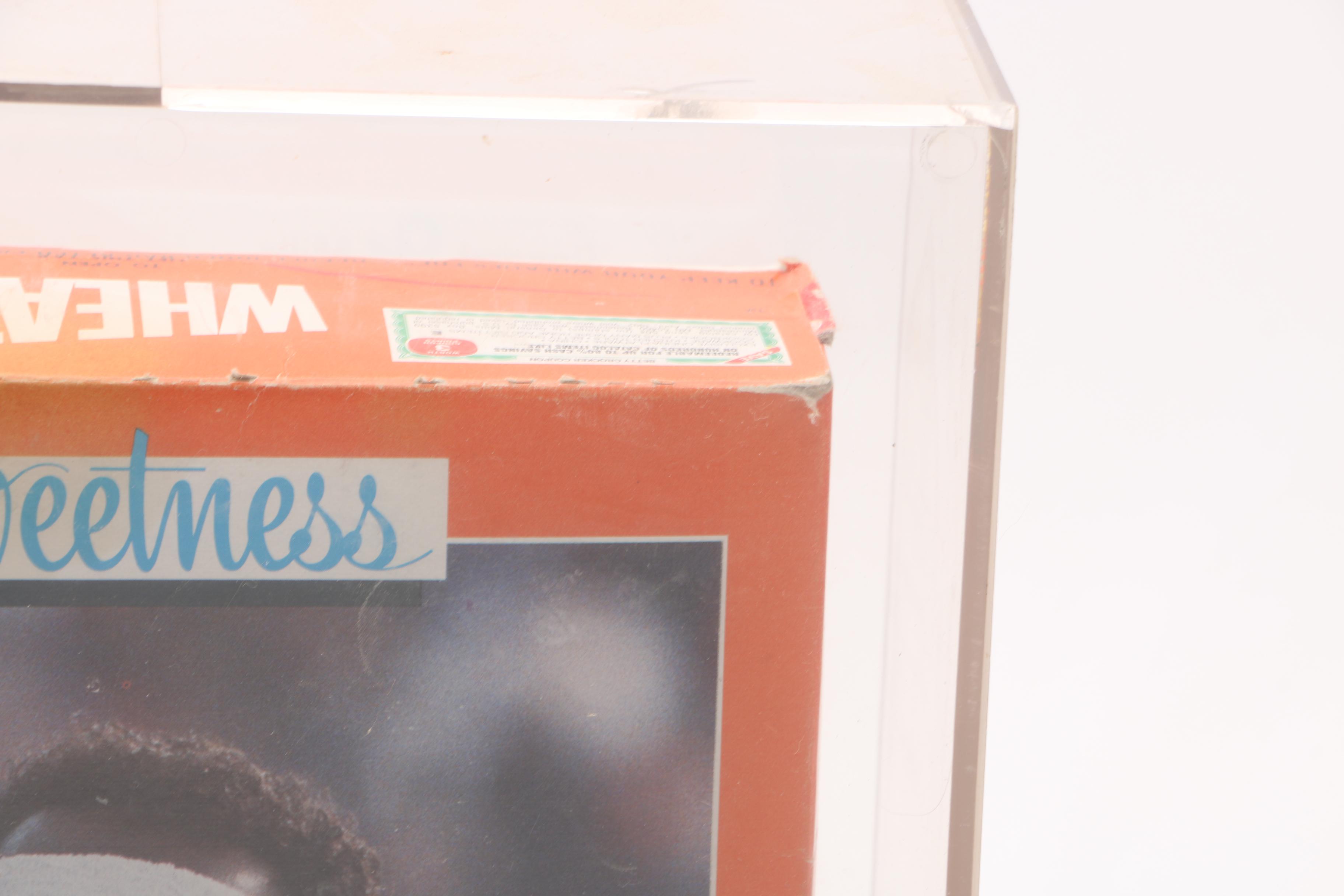 1987 Walter Payton Commemorative Wheaties Cereal Box