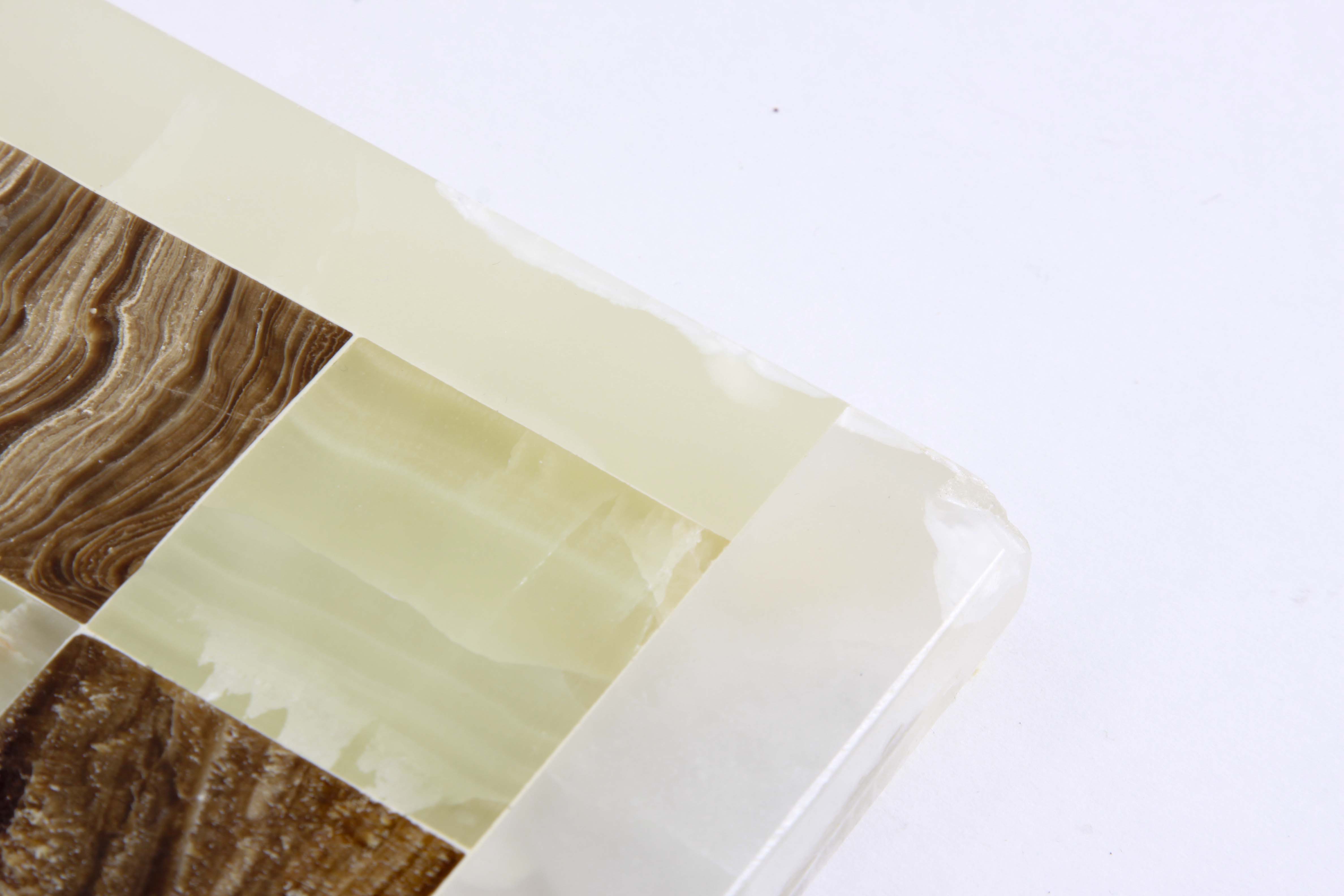 Carved Marble and Quartz Chess Set