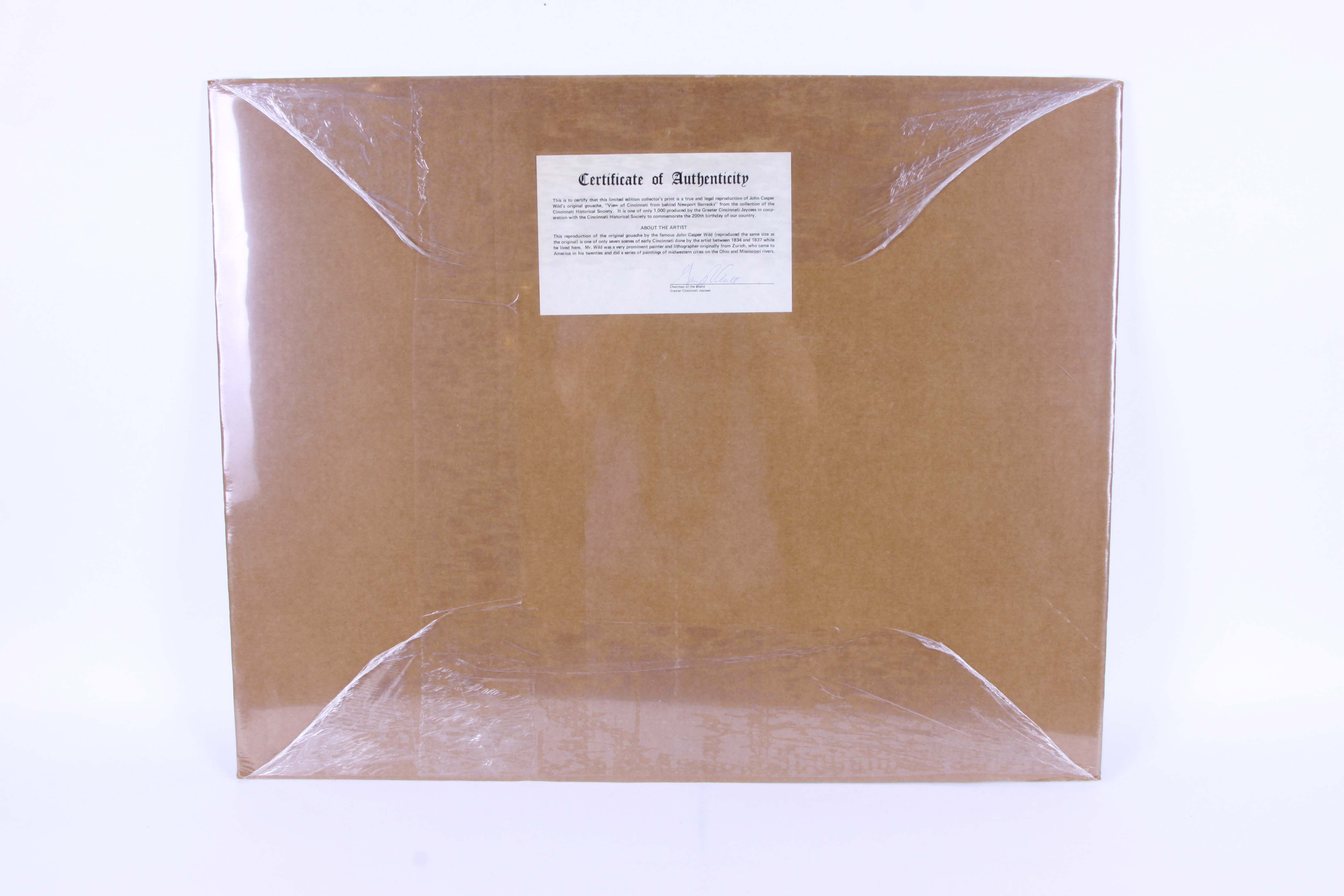 John Casper Wild Limited Edition Offset Lithograph