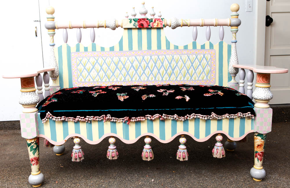 MacKenzie-Childs Bench