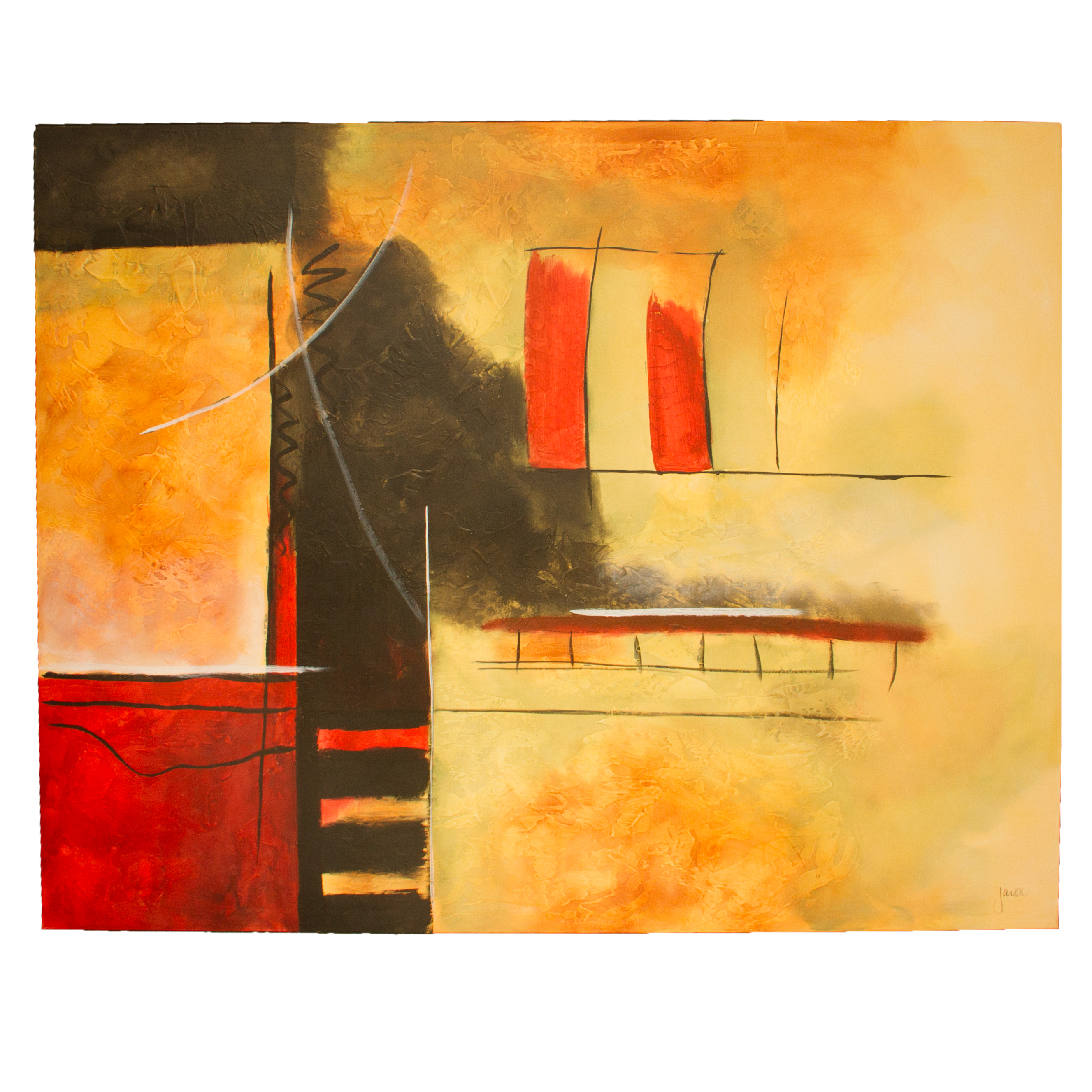 Jaron Abstract Oil Painting on Canvas