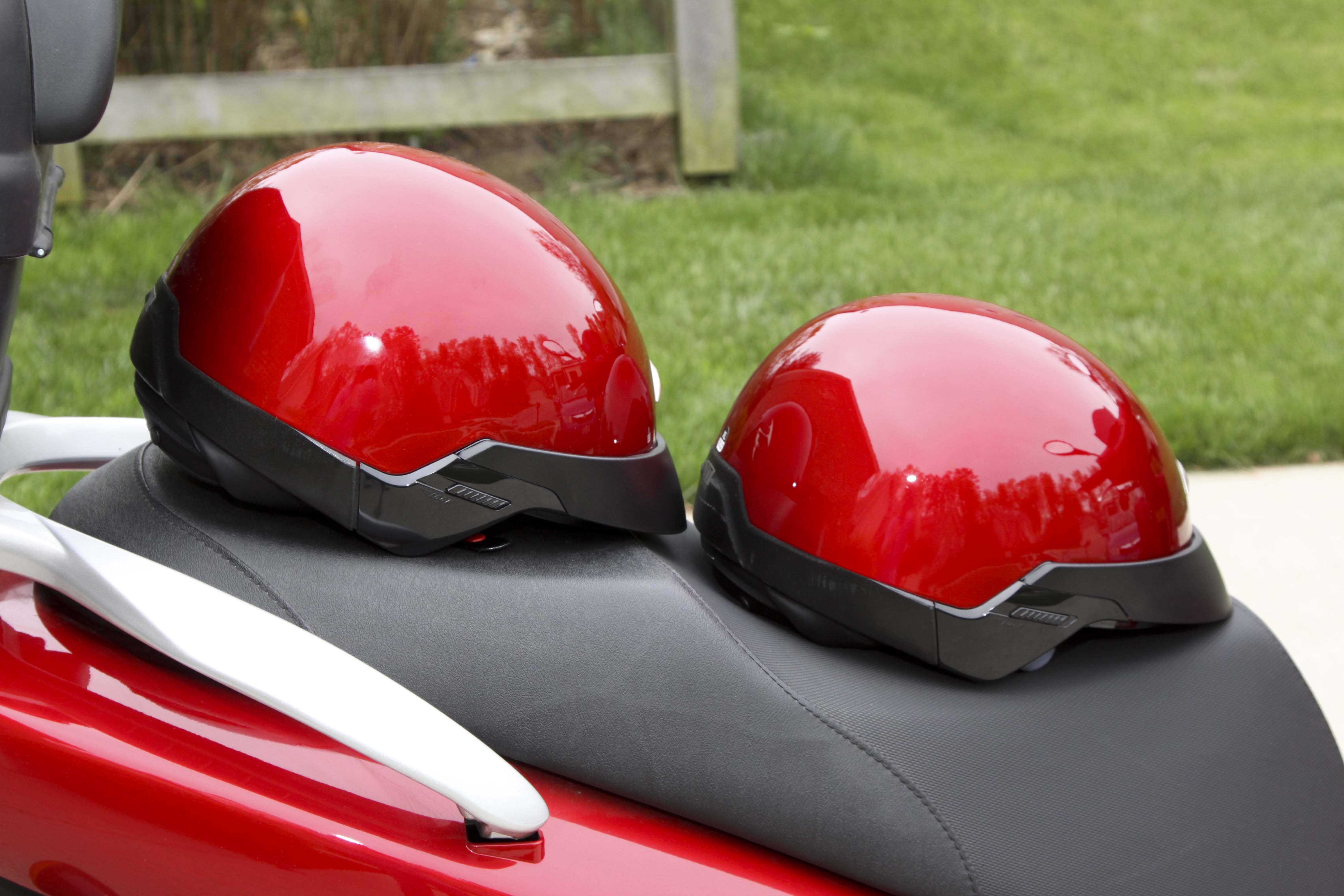 2008 Sym HD125 Red Scooter