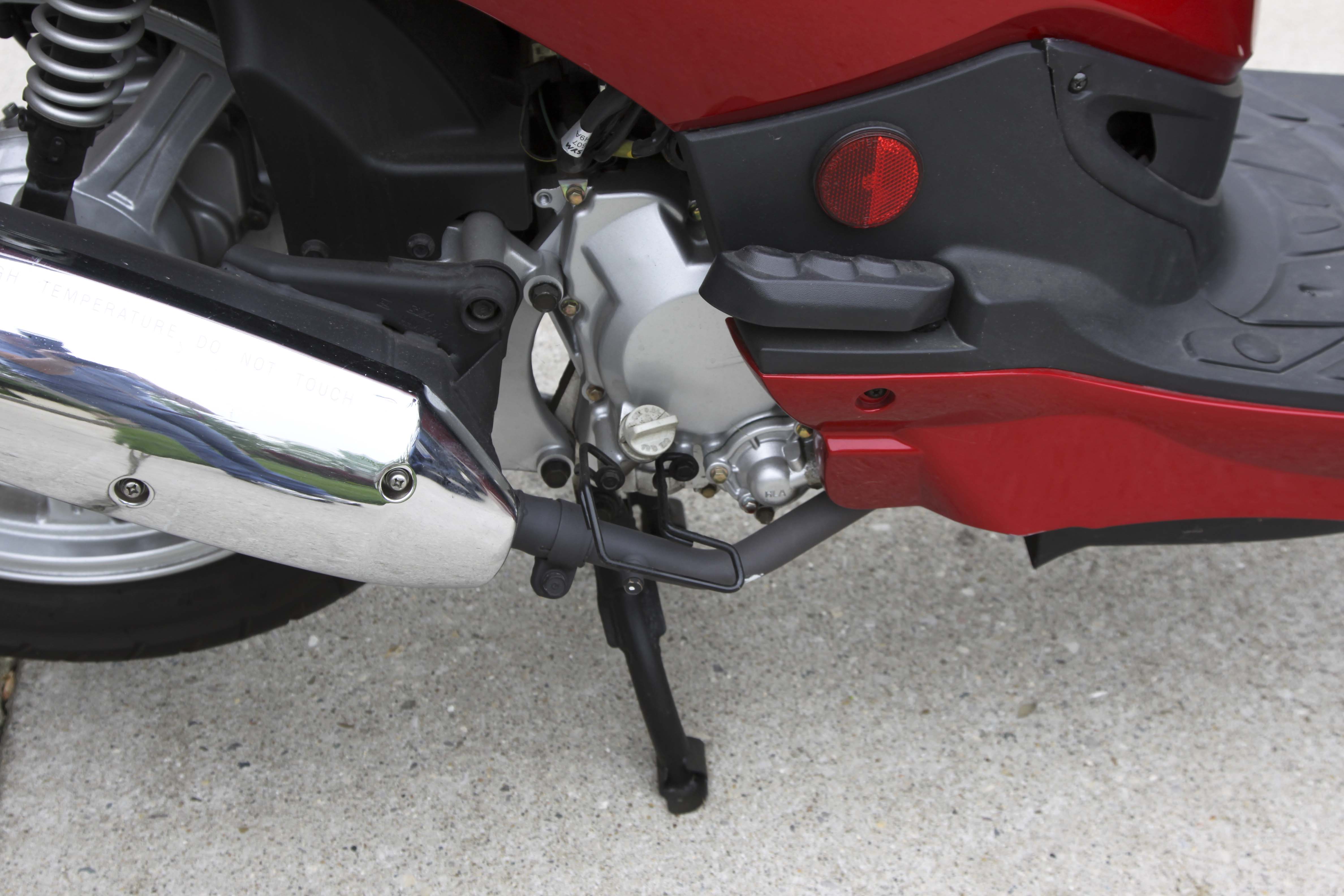 2008 Sym HD125 Red Scooter