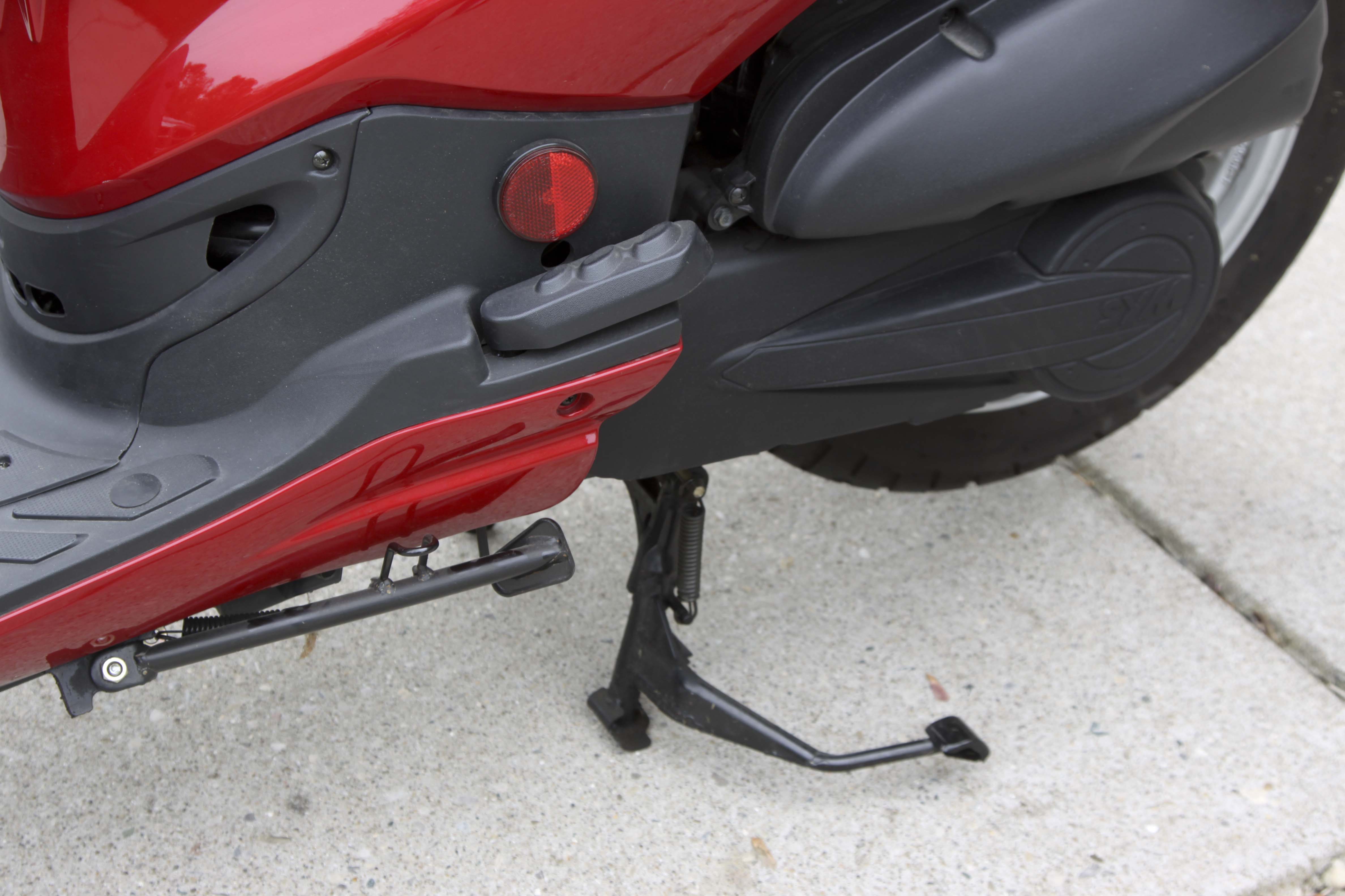 2008 Sym HD125 Red Scooter