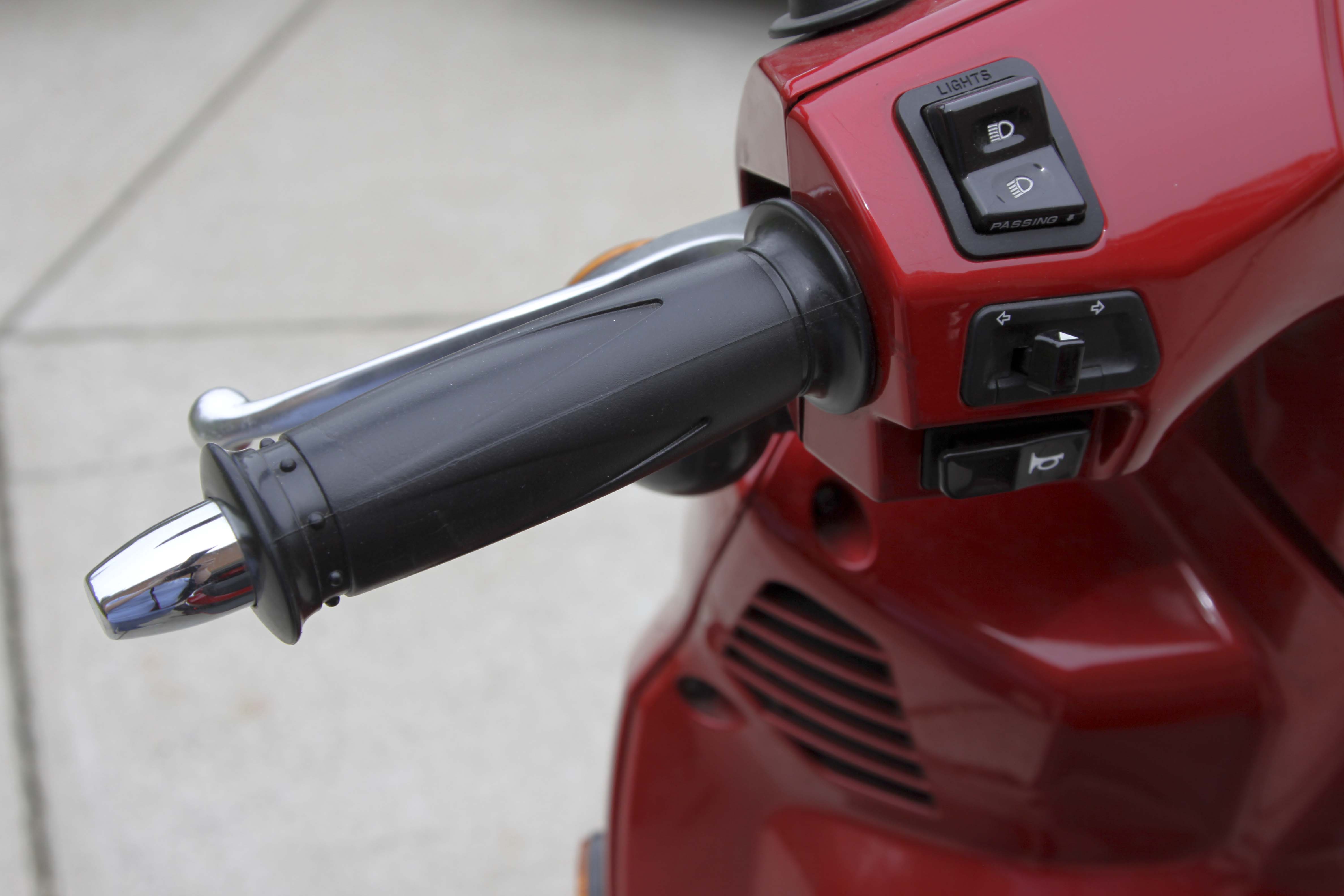 2008 Sym HD125 Red Scooter