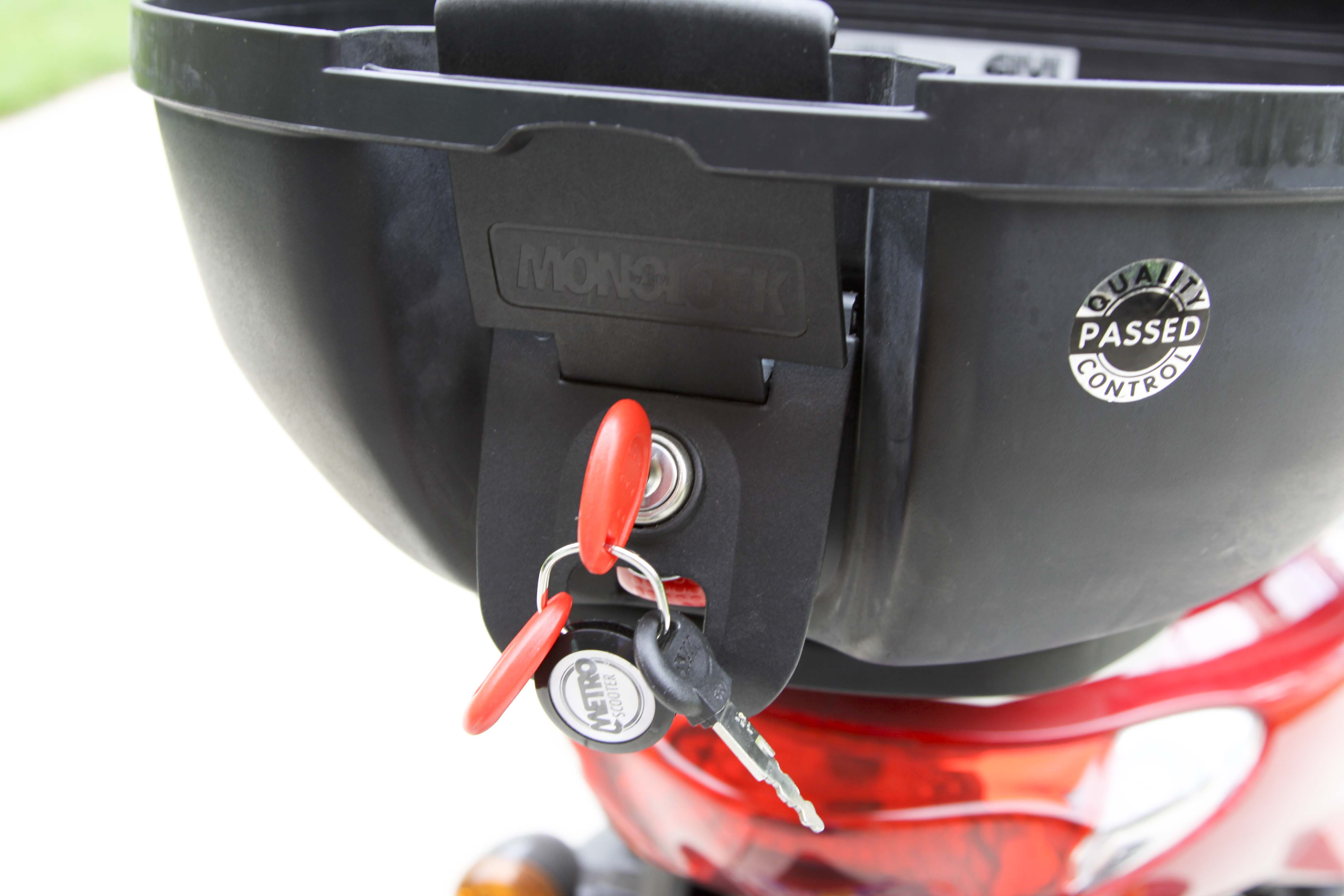 2008 Sym HD125 Red Scooter