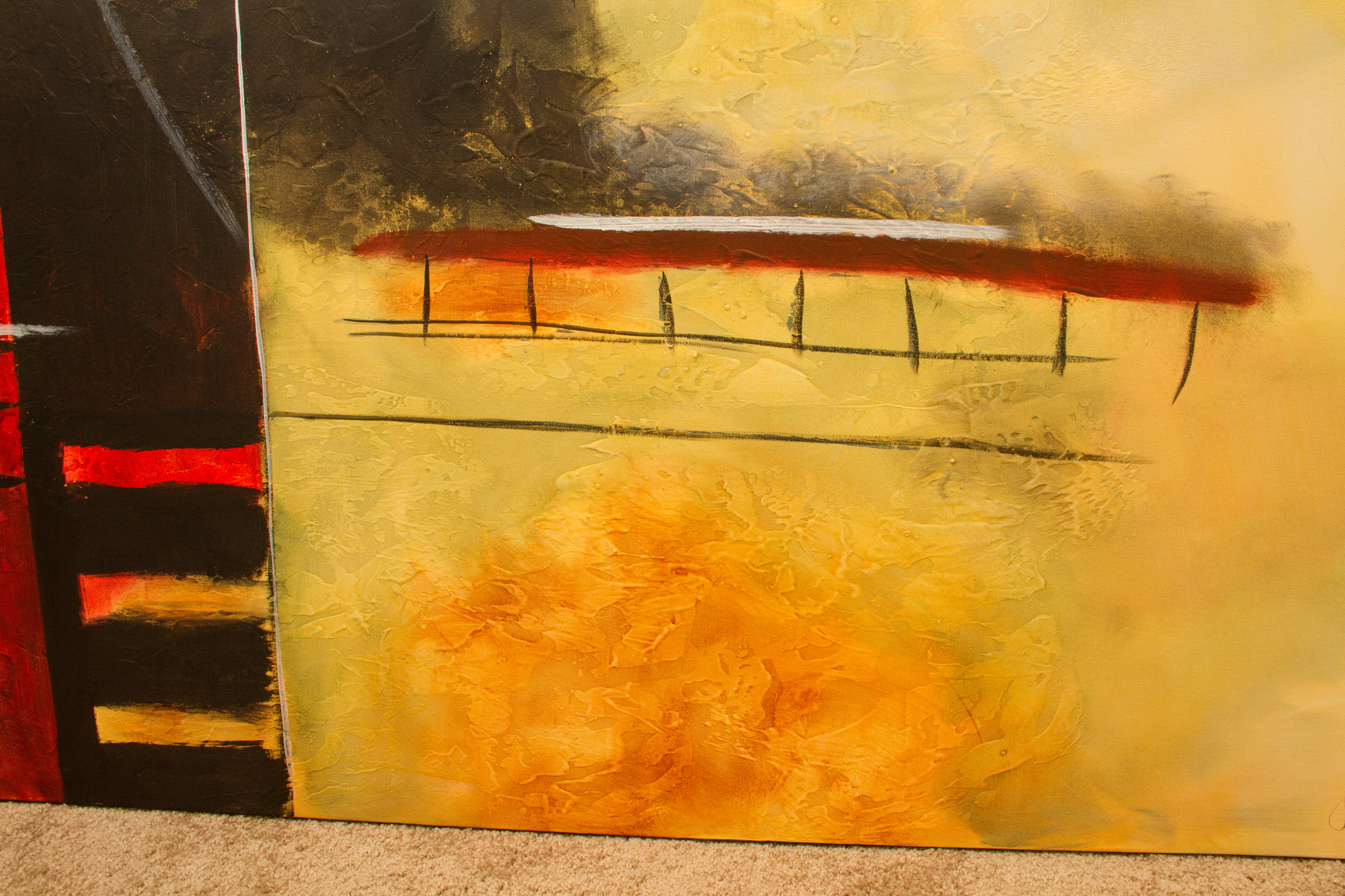 Jaron Abstract Oil Painting on Canvas