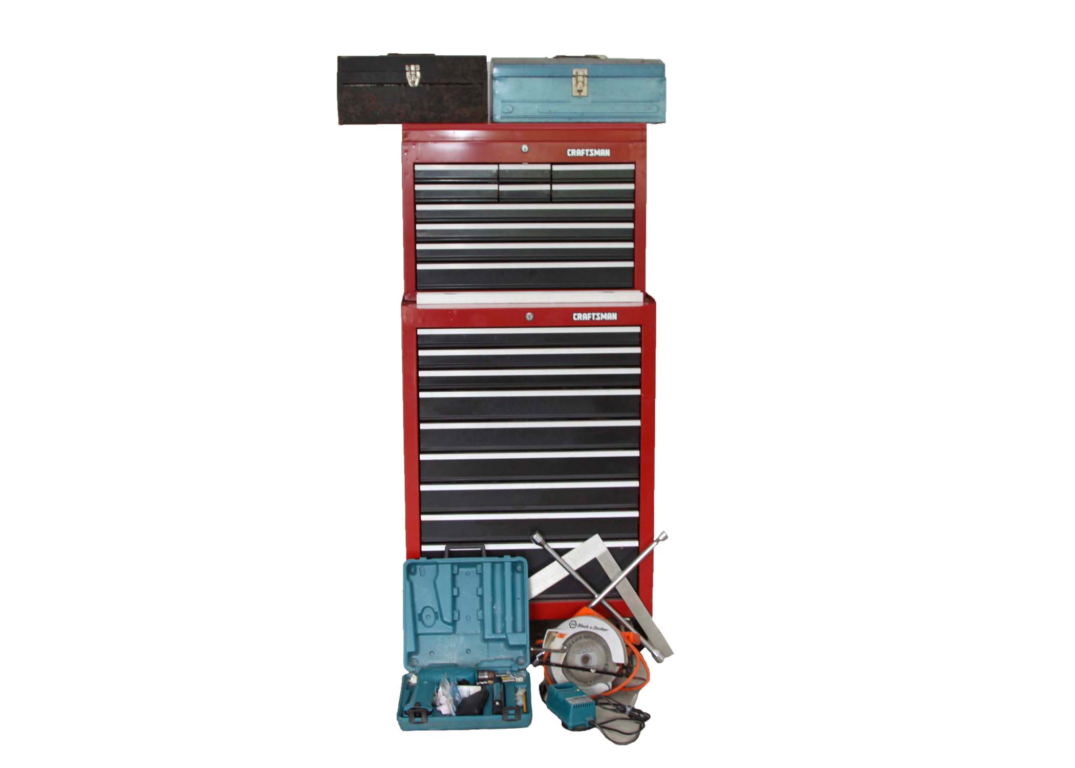 Craftsman Tool Chests and Large Tool Collection