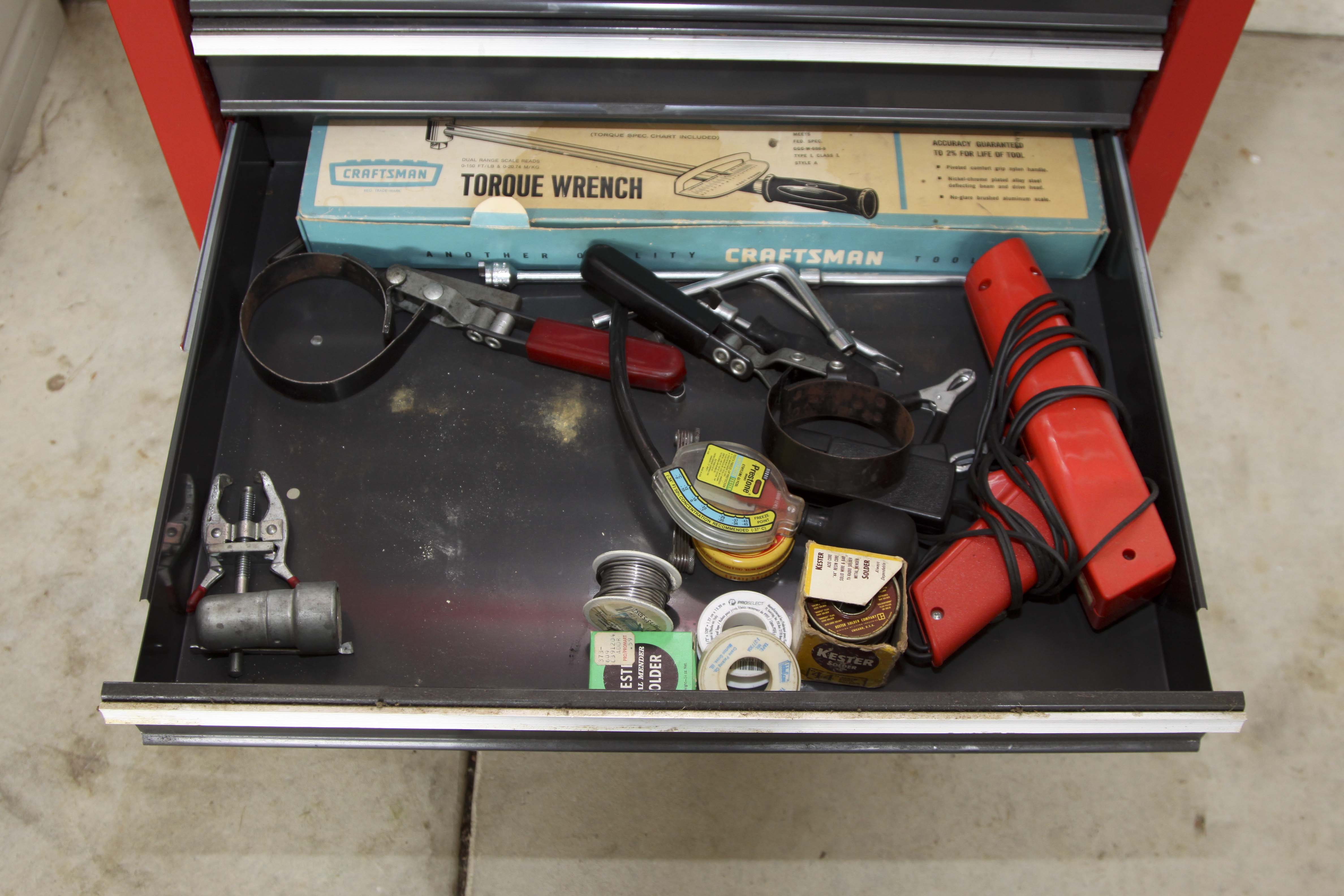 Craftsman Tool Chests and Large Tool Collection