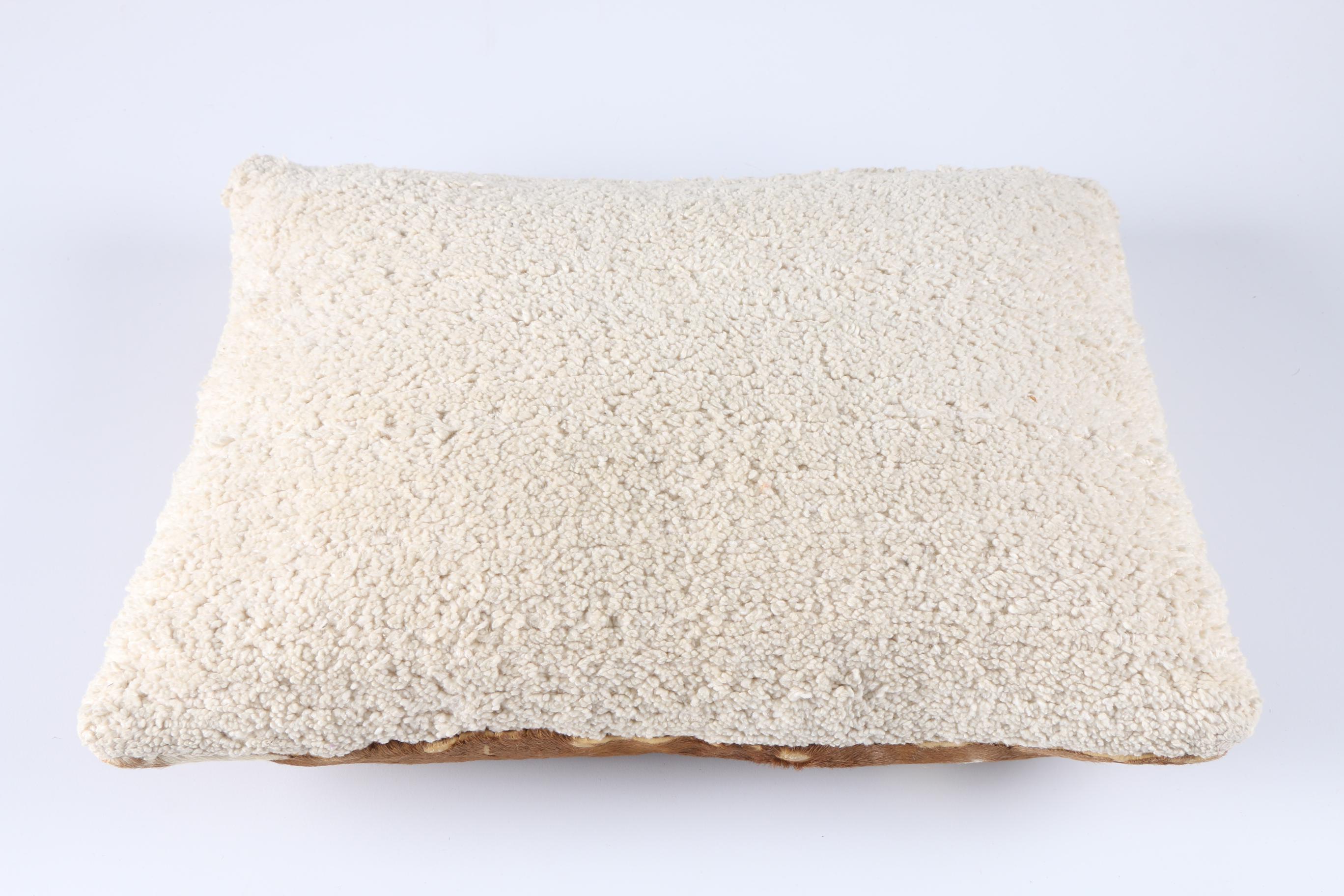 Pair of Cow Hide Pillows