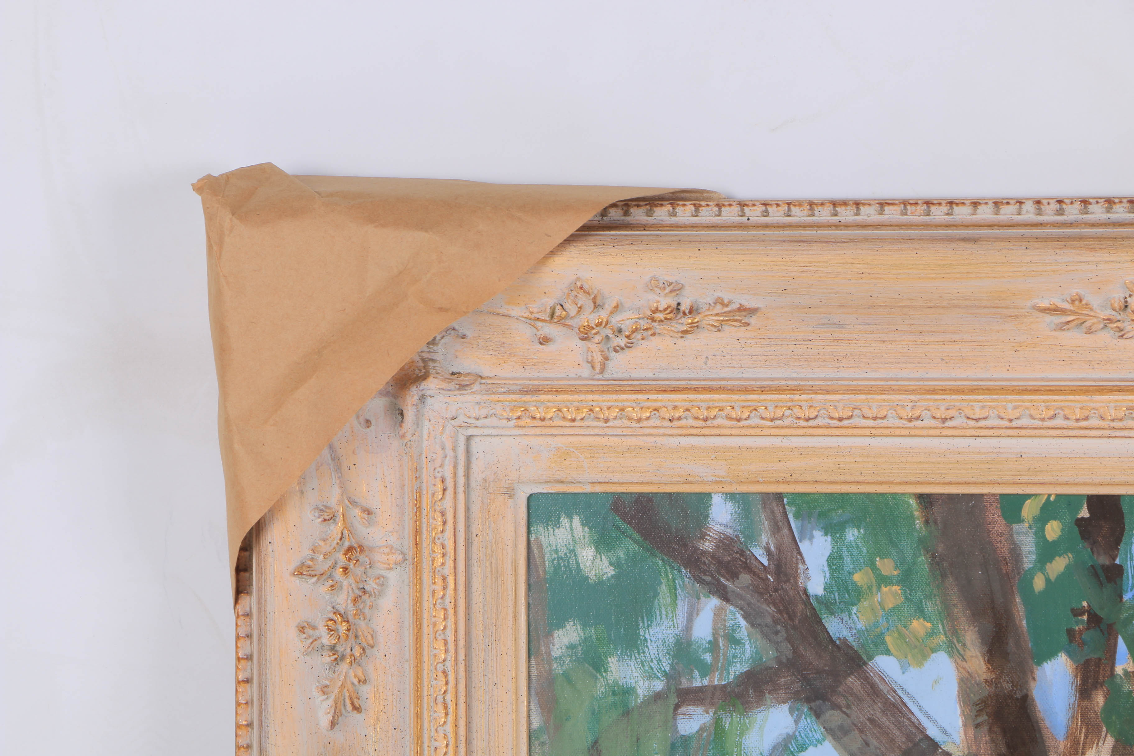 William Benecke Original Oil on Canvas "Morning in Williamsburg"