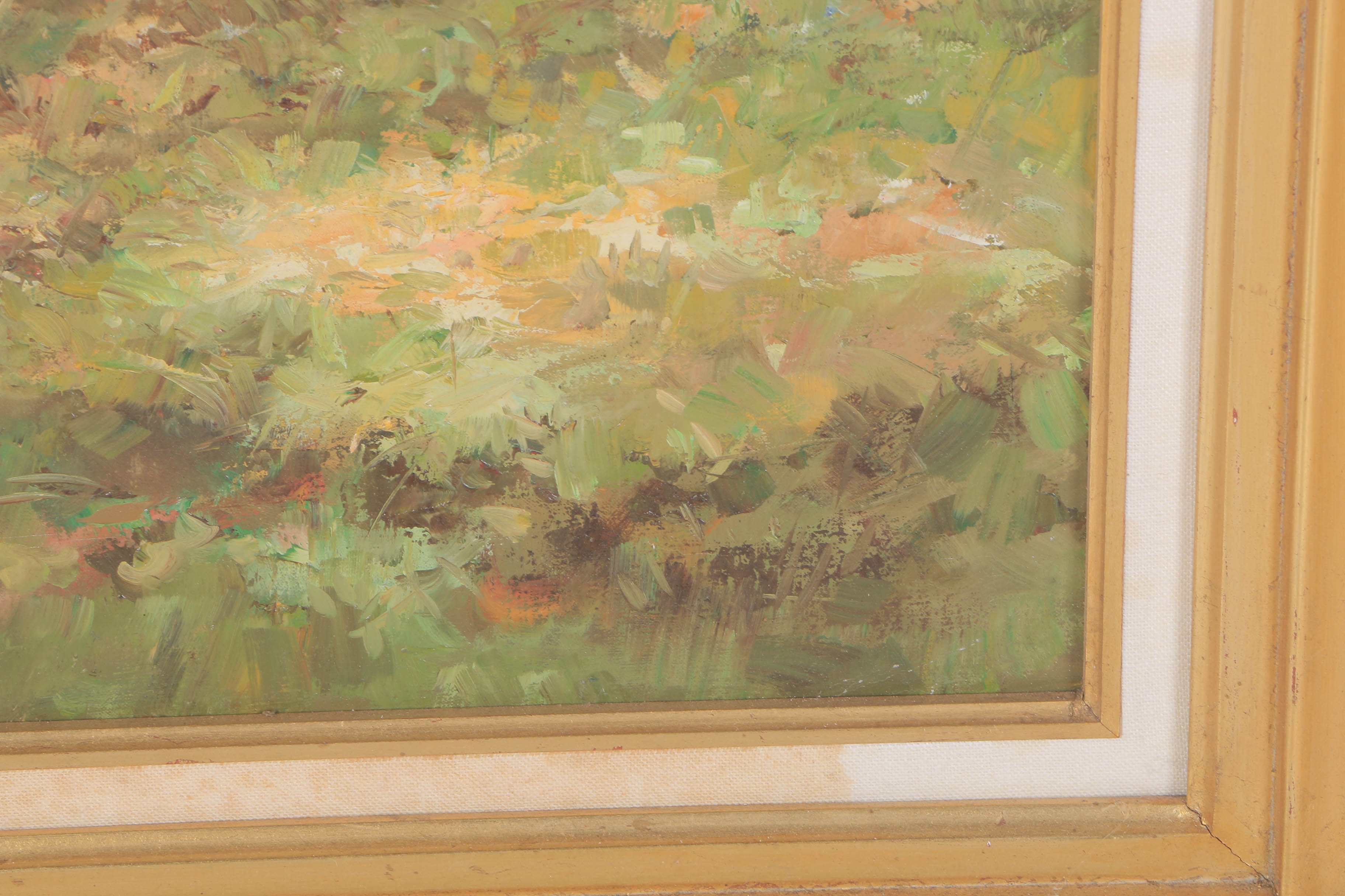 Jurgen Winter Oil Painting on Canvas "Carousel"